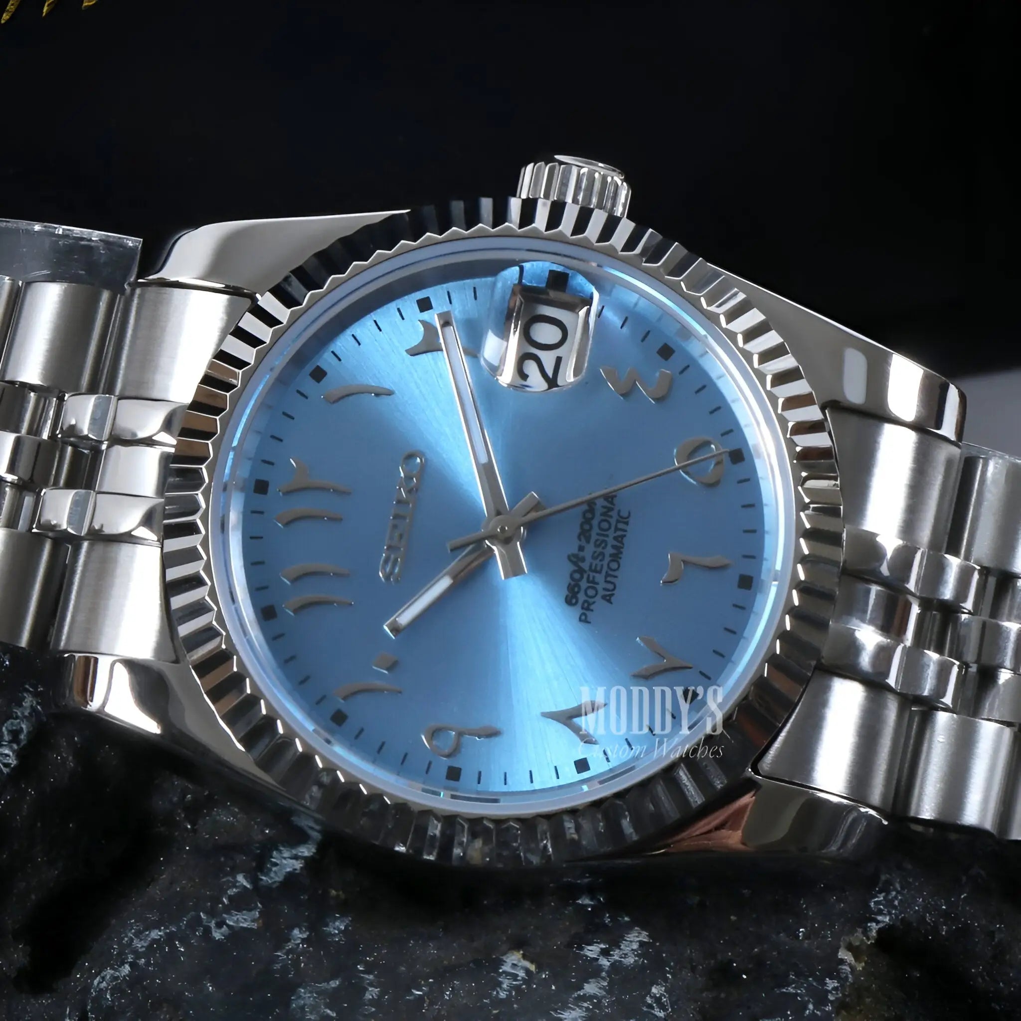 Seikojust | Ice Blue Arabic