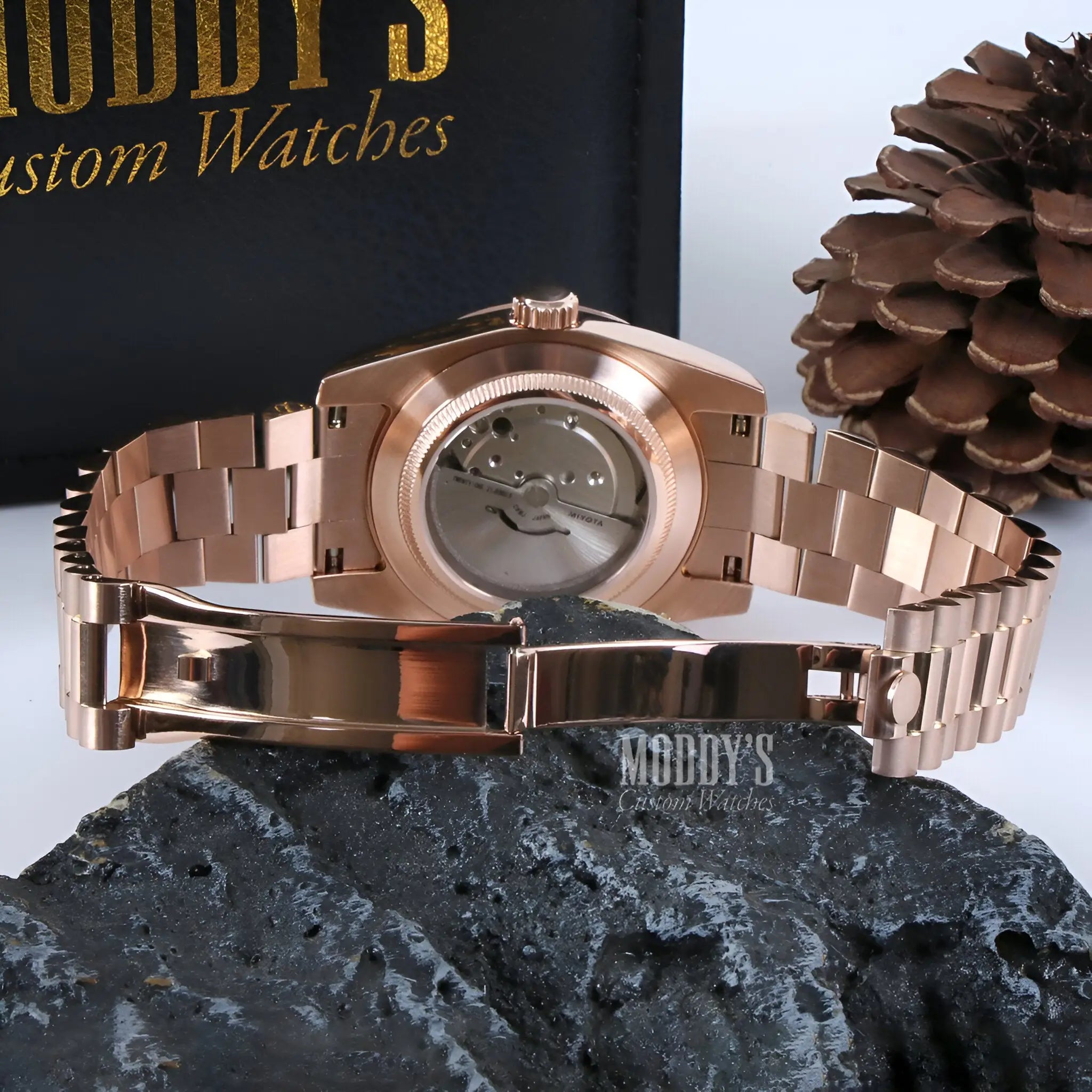 Seikojust | Daydate Rose Gold Chocolate