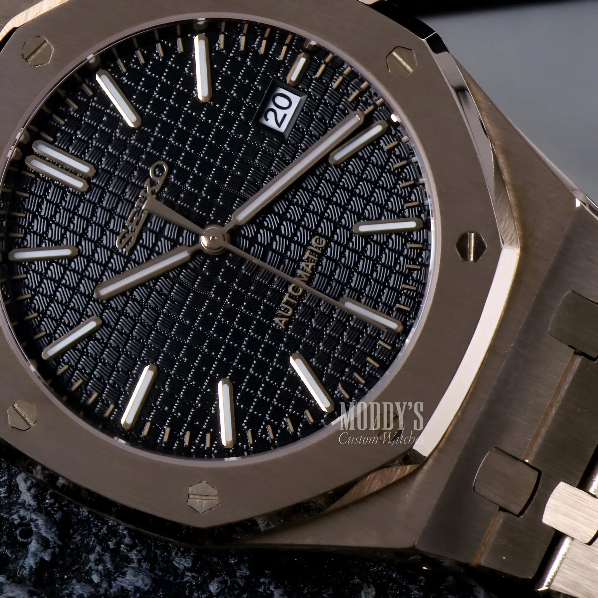 Royal Seikoak | Rose Gold Black