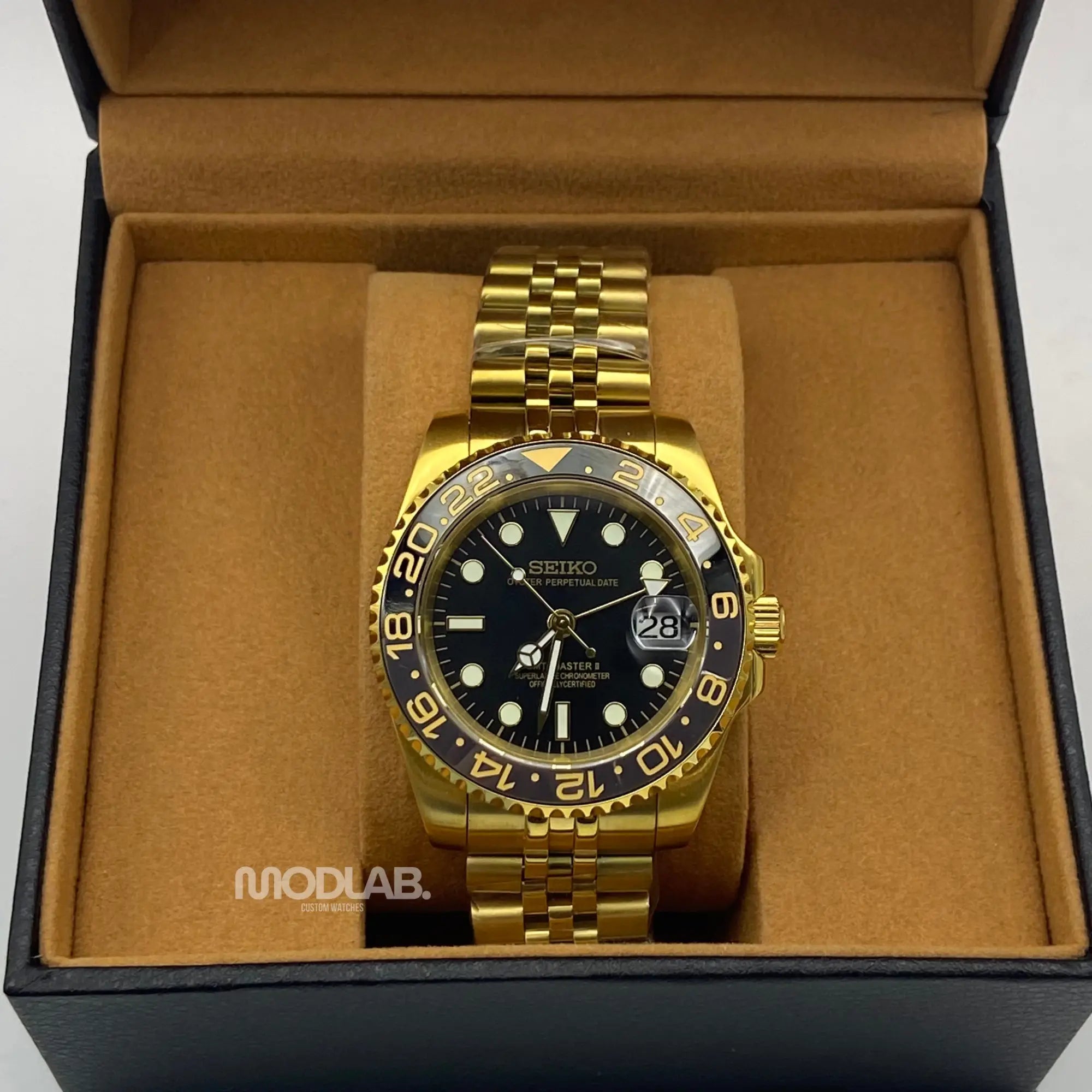 GMTeiko | Black - Gold - Submariner / GMT