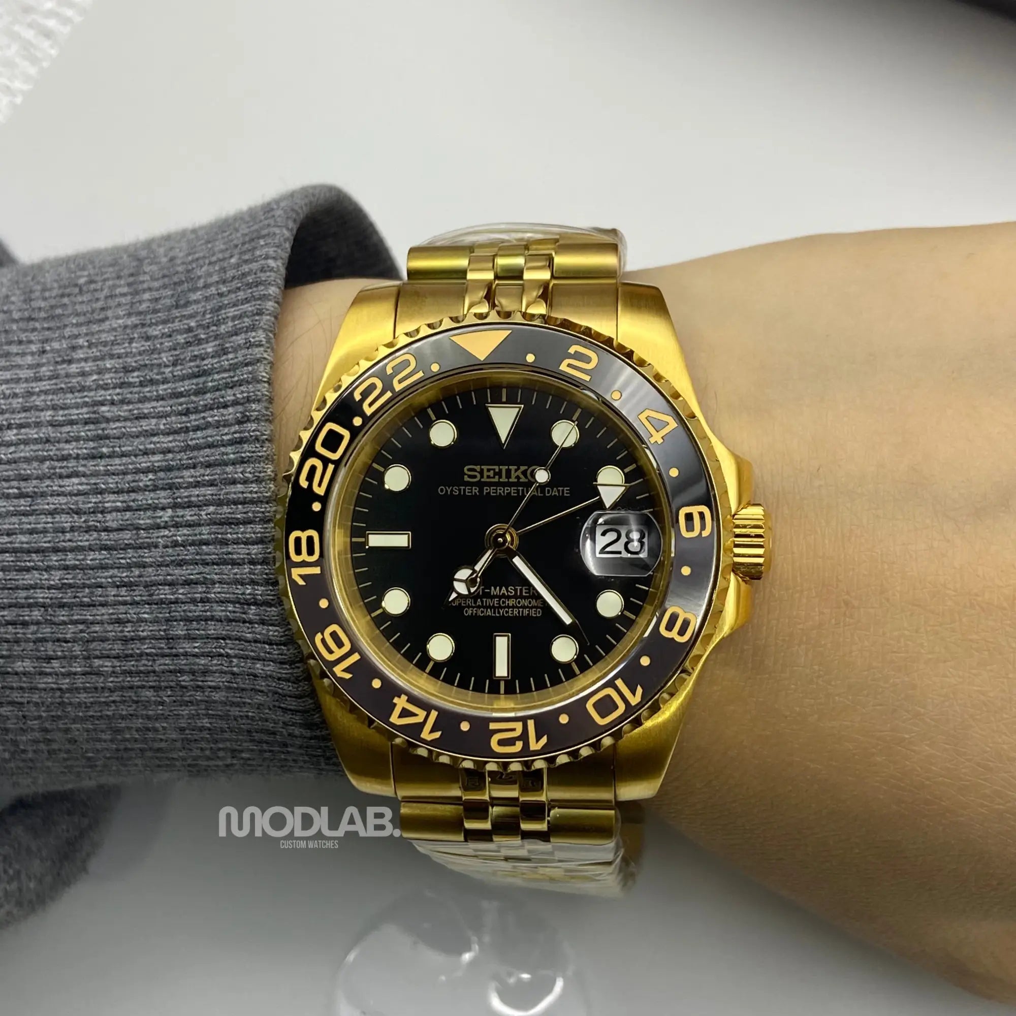GMTeiko | Black - Gold - Submariner / GMT