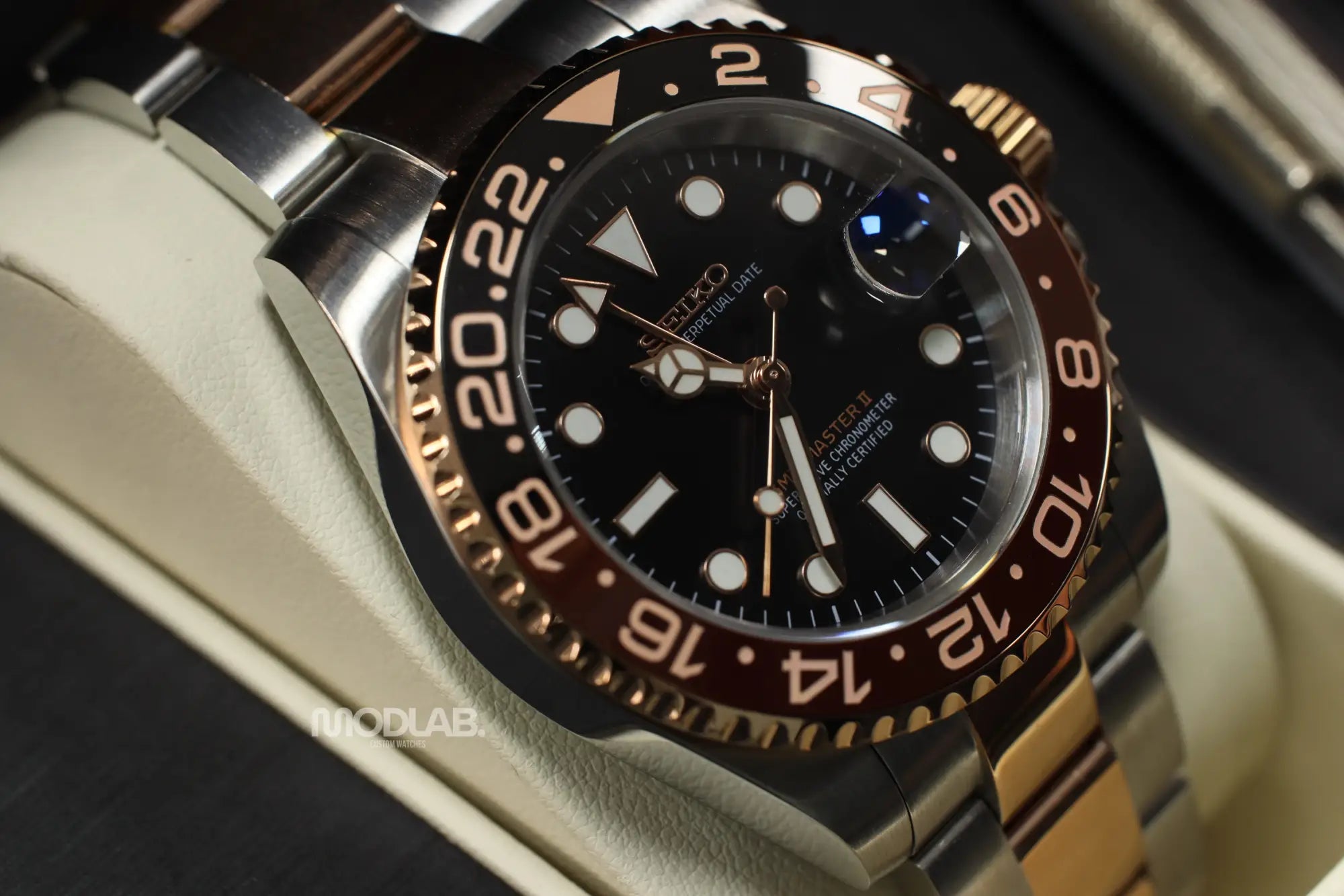 GMTeiko | Rose Gold Rootbeer - Submariner / GMT