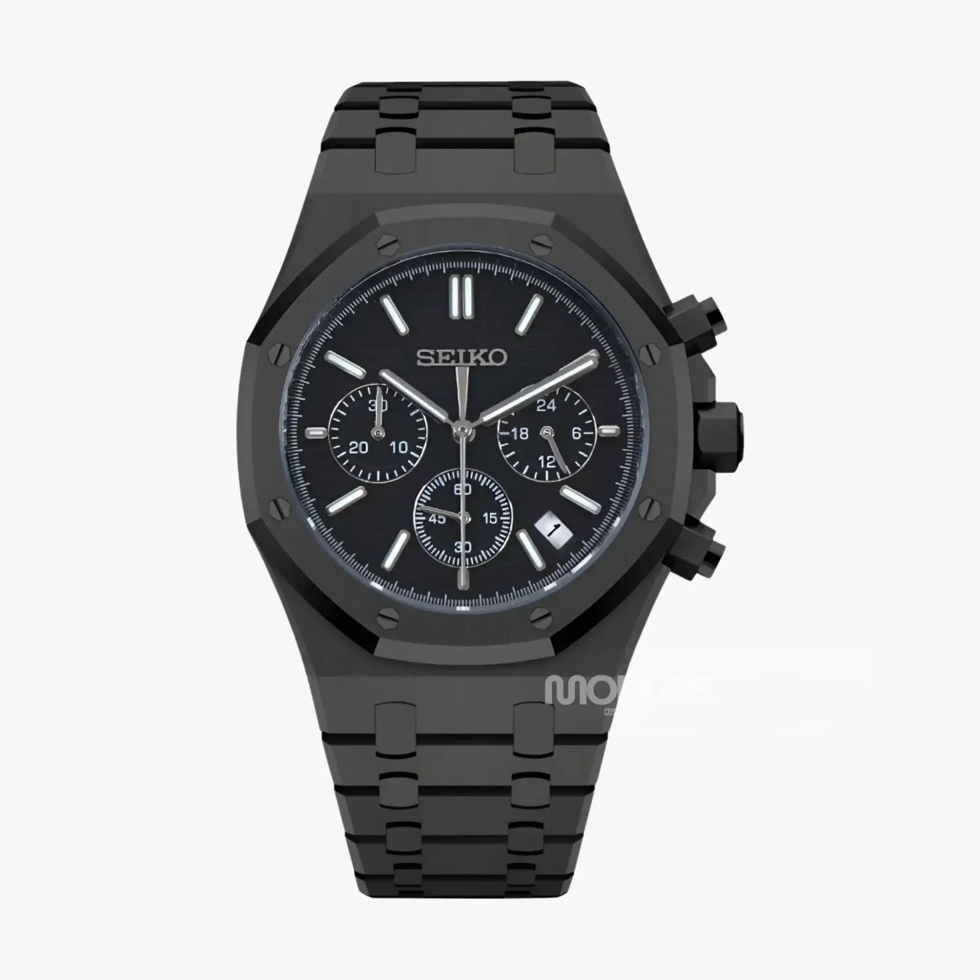 Royal Seikoak | Chrono Triple Black - Royal Oak