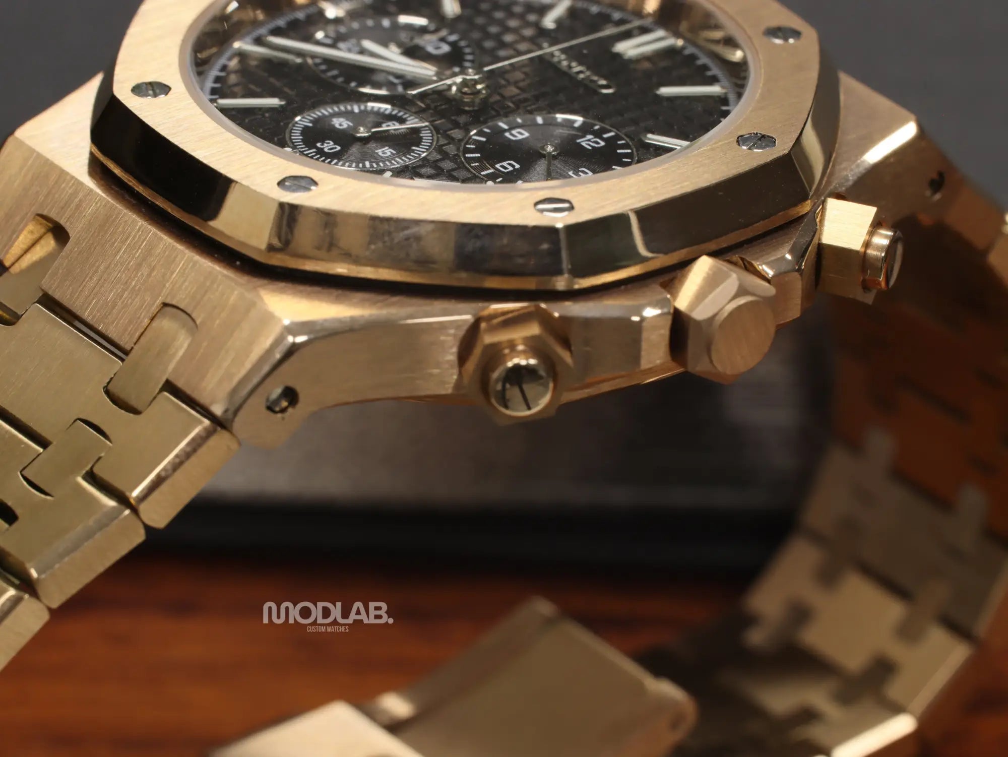 Royal Seikoak | Rose Gold Black - Royal Oak