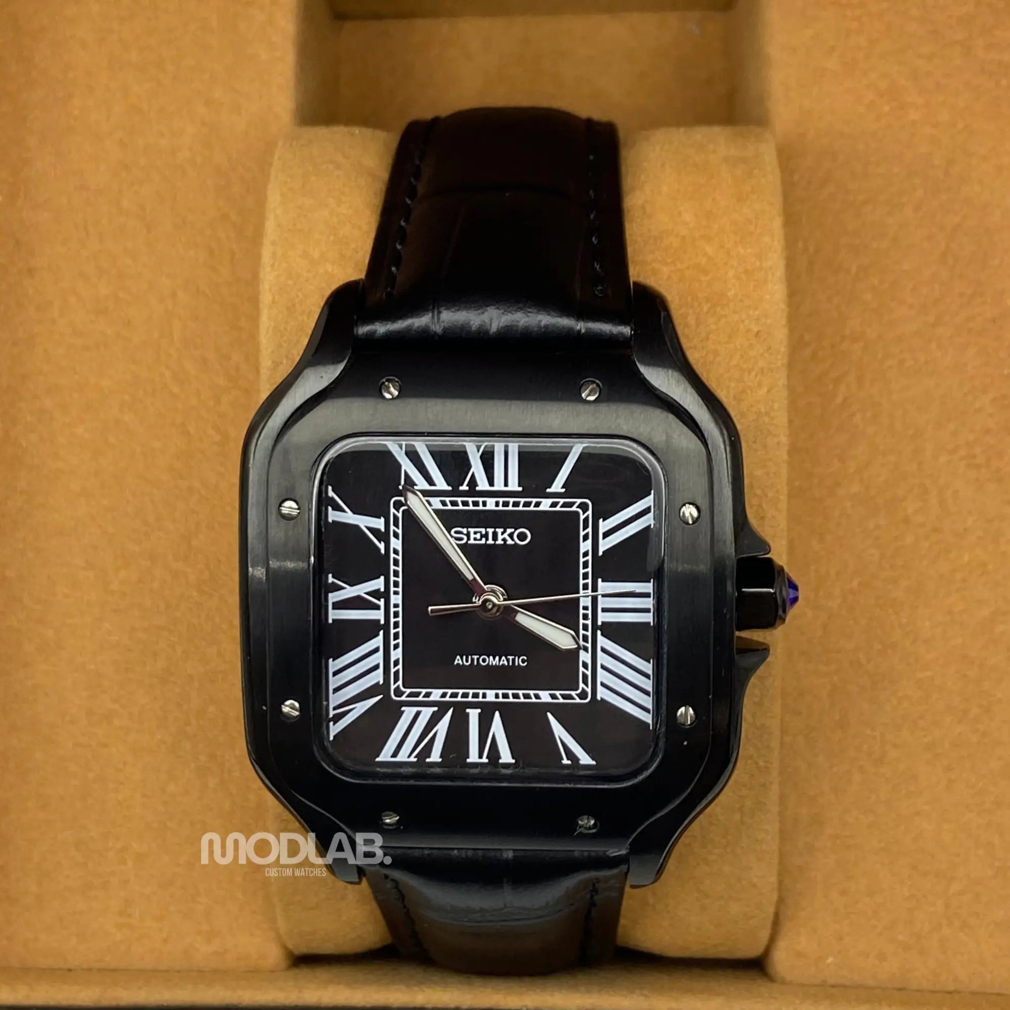 Santeiko | Black Leather - Santos