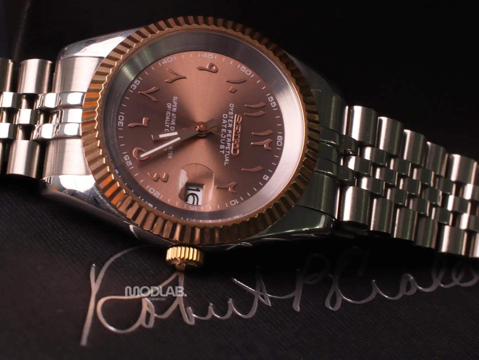 Seikojust | Arabic Chocolate - Datejust