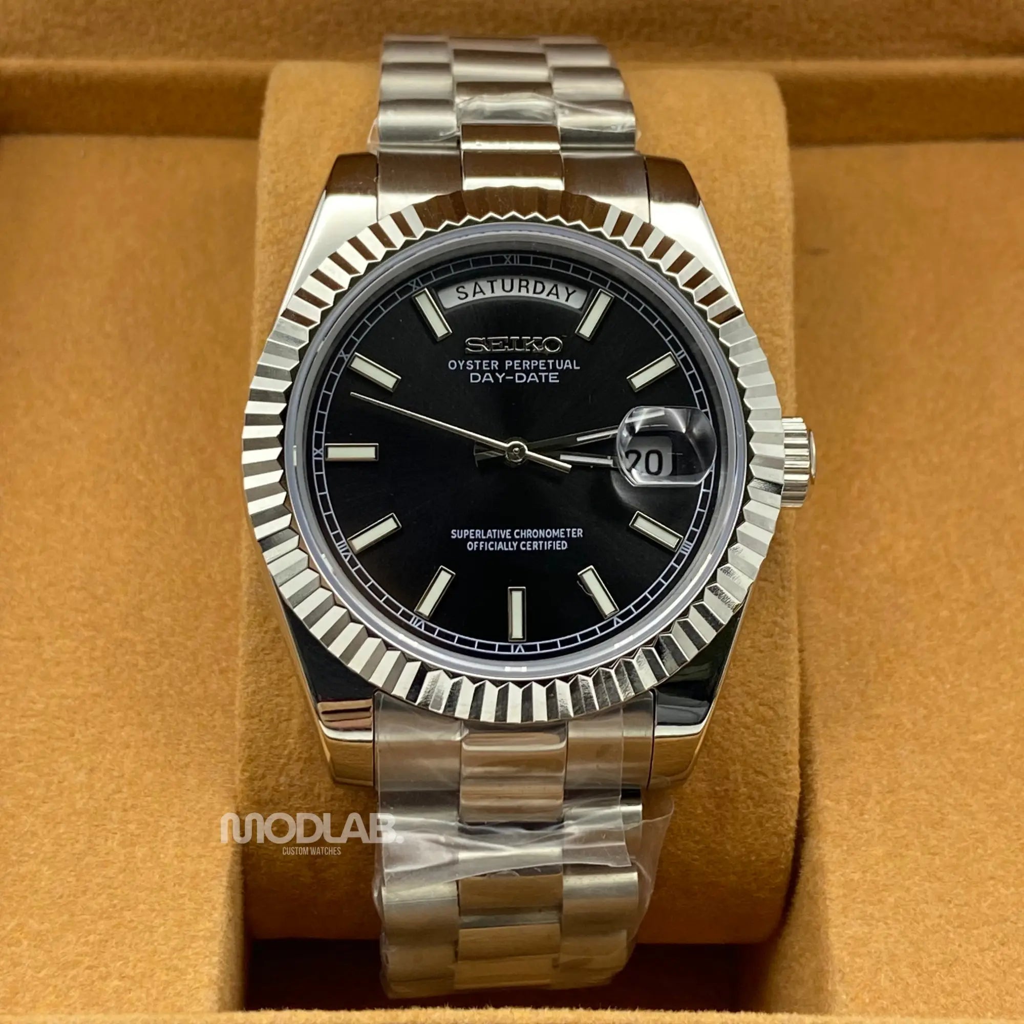 Seikojust | Daydate Classic Black - Datejust