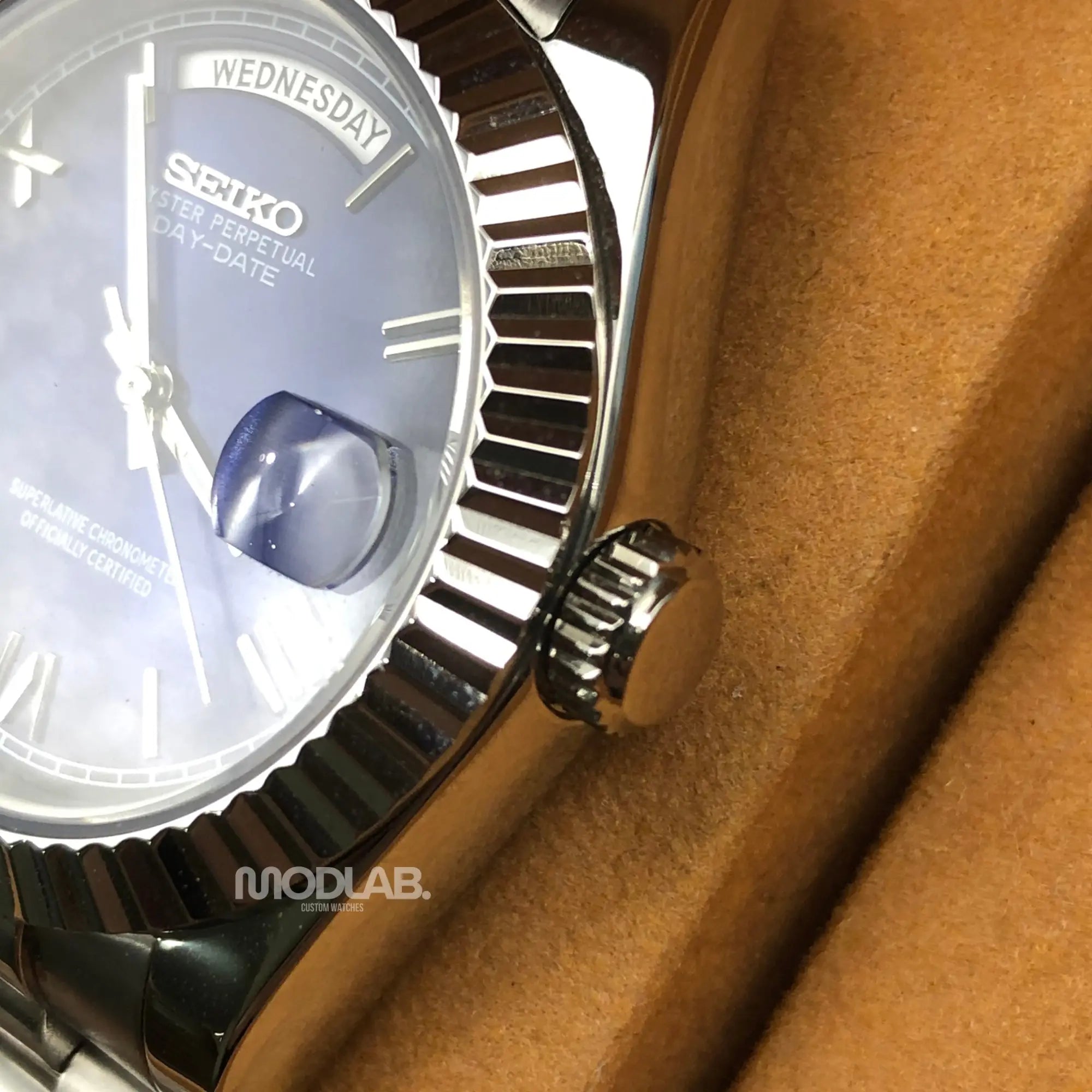 Seikojust | Daydate Royal Blue Roman - Datejust