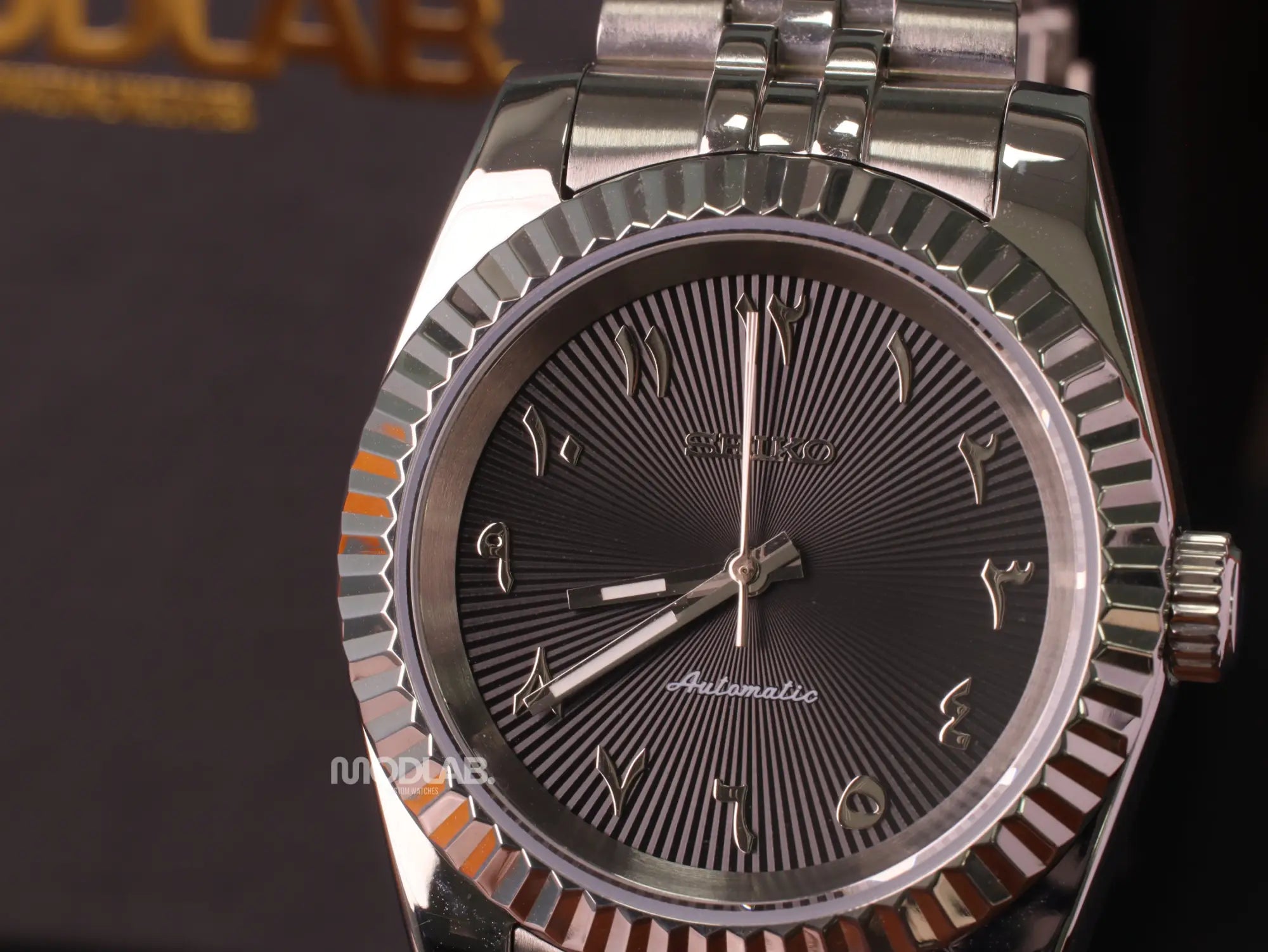 Seikojust | Grey Arabic - Datejust