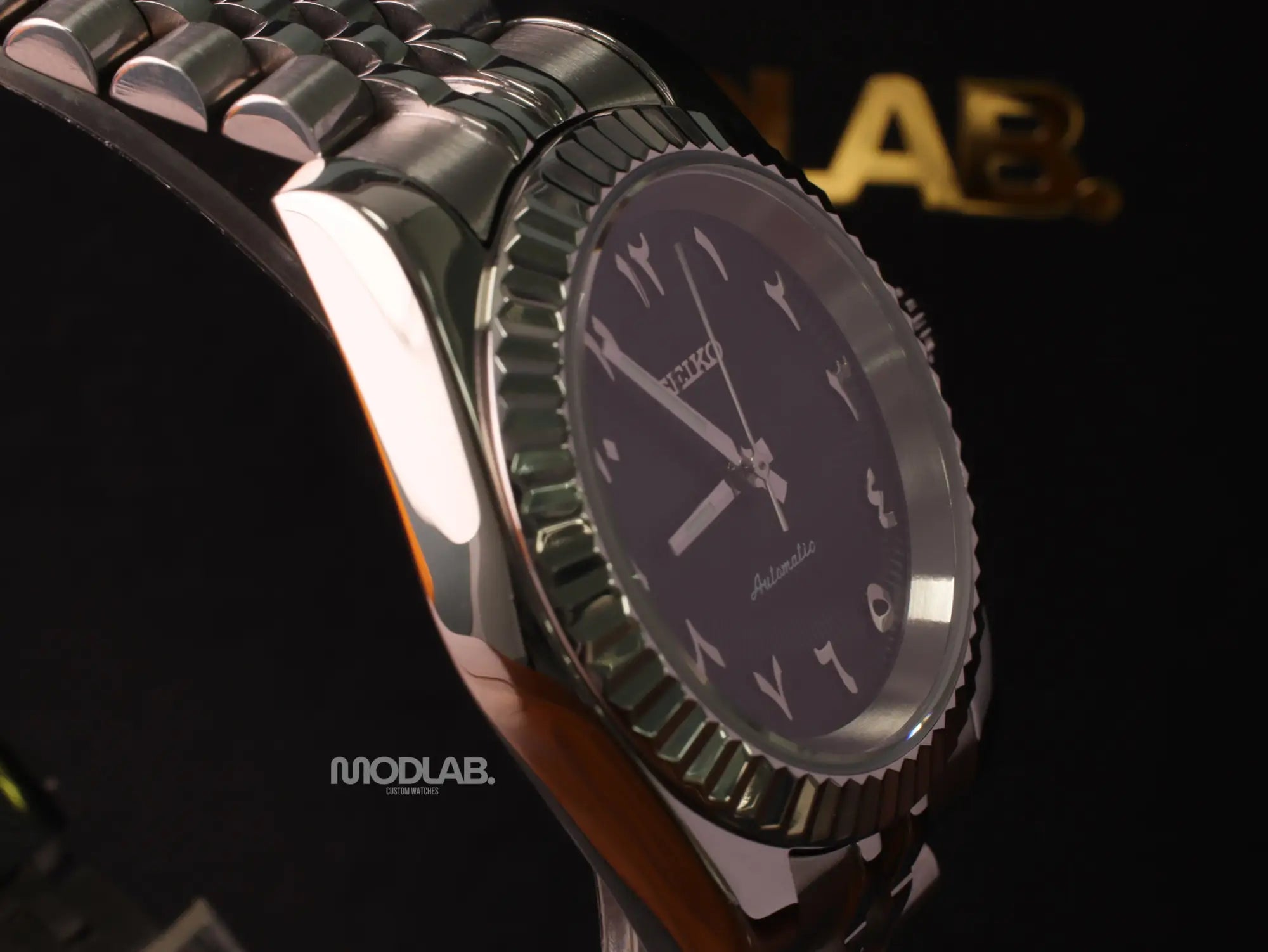 Seikojust | Grey Arabic - Datejust