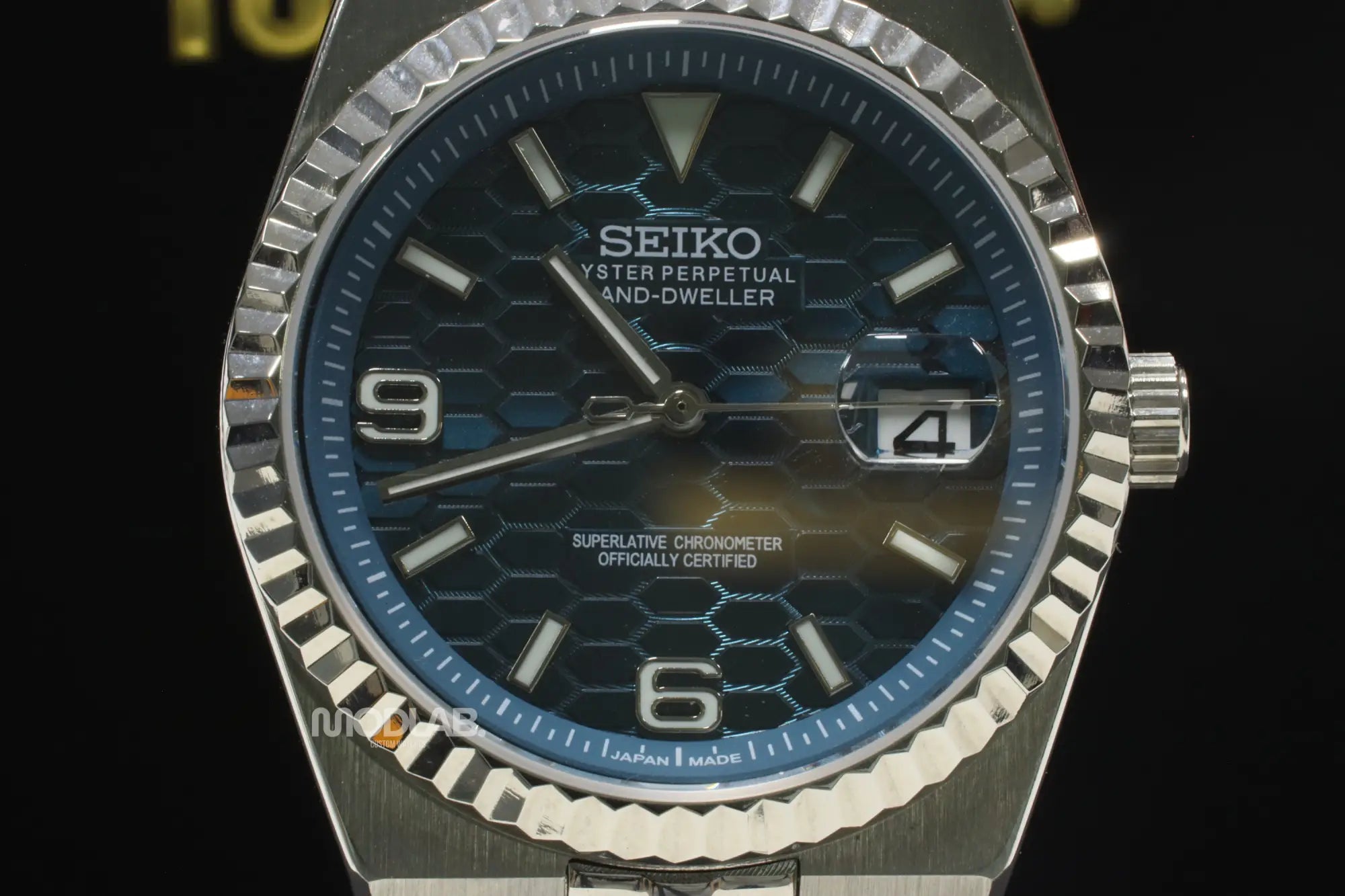 Seikojust | Land-Dweller Blue Fish - Datejust