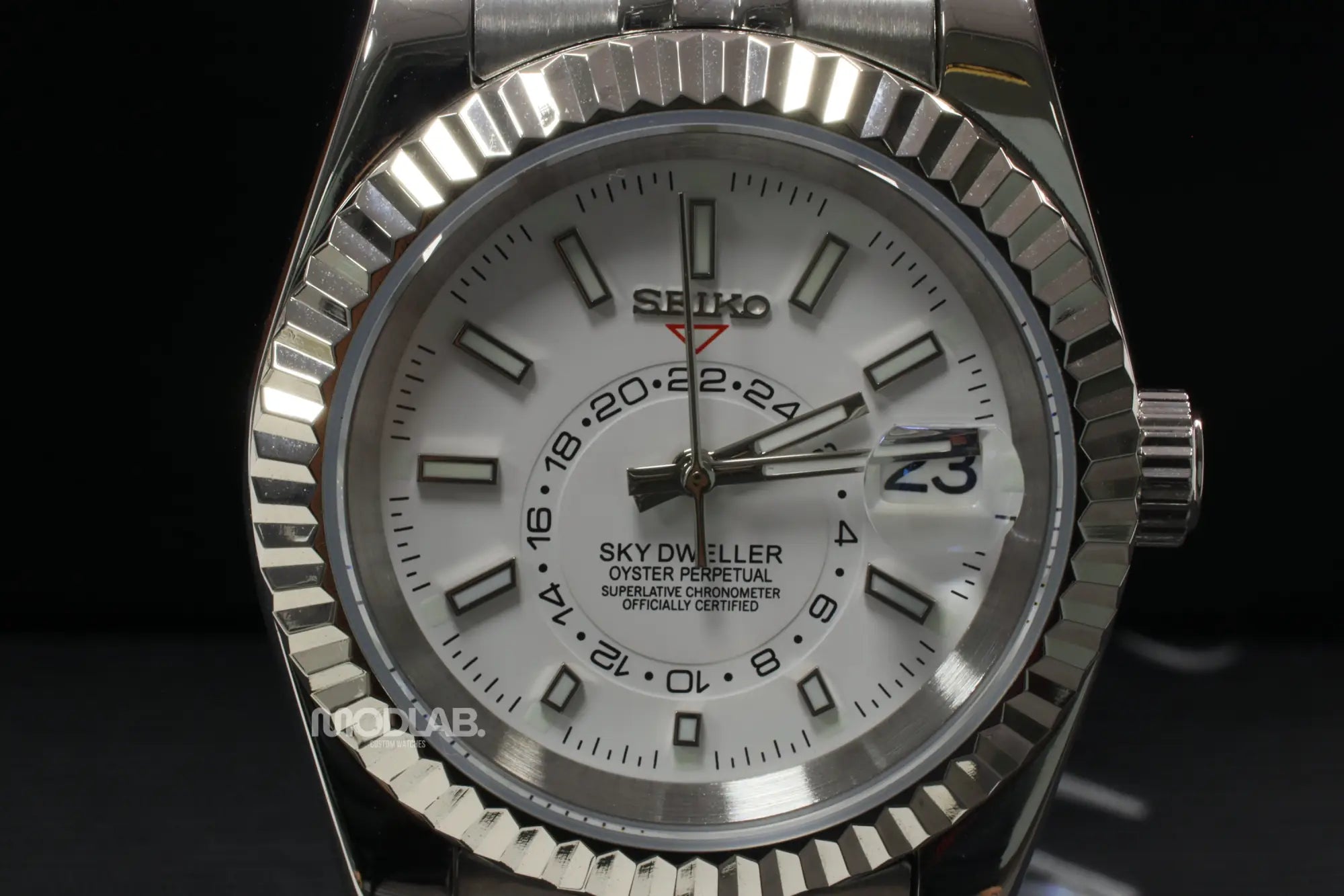 Seikojust | Sky Dweller Mint White - Datejust