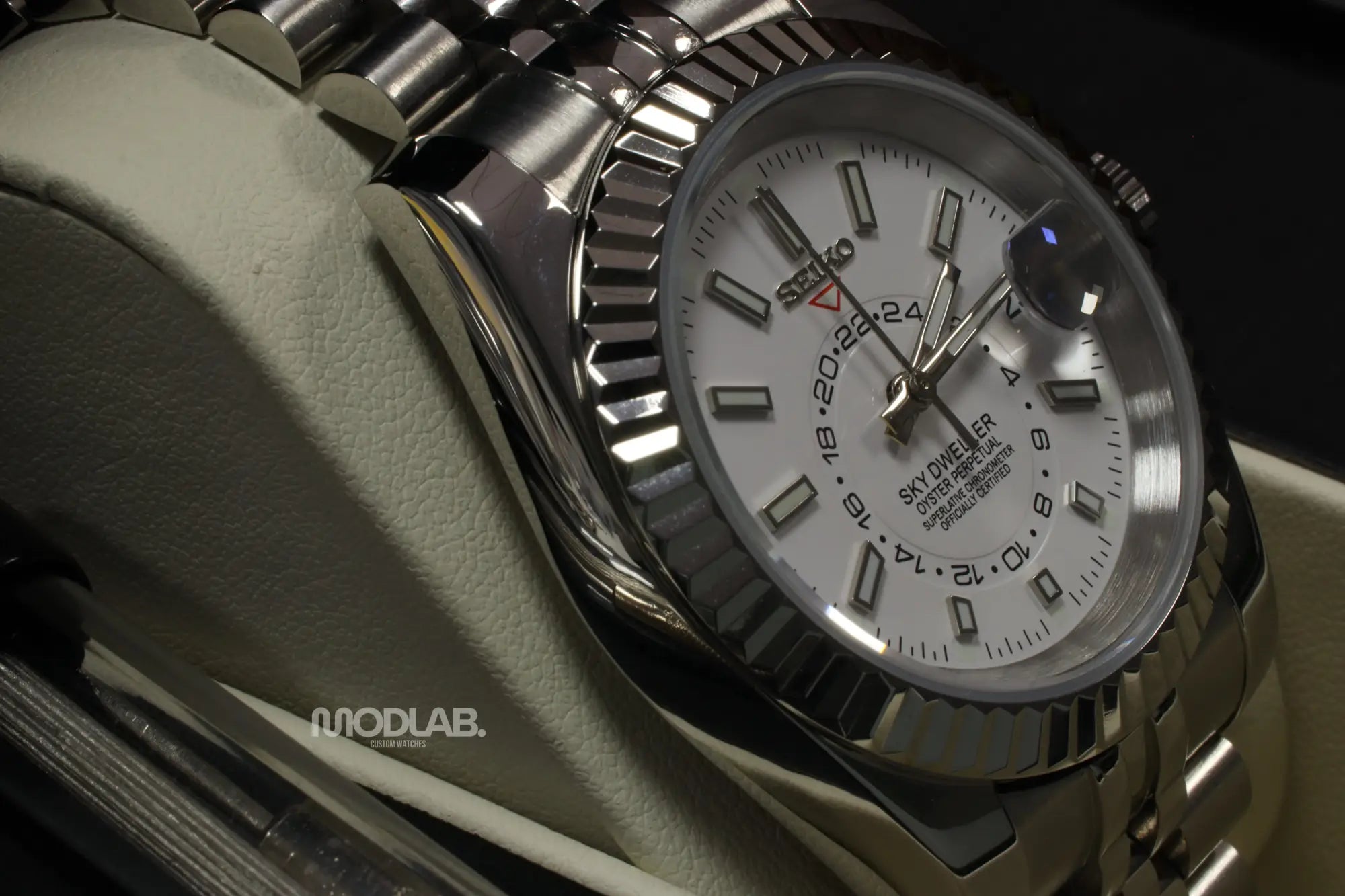 Seikojust | Sky Dweller Mint White - Datejust