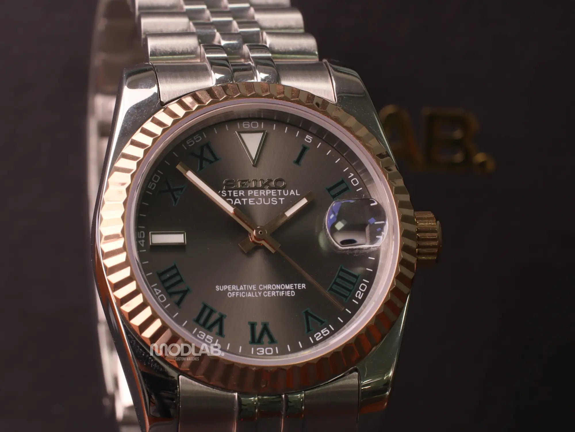 Seikojust | Wimbledon (Two Tone) - Datejust