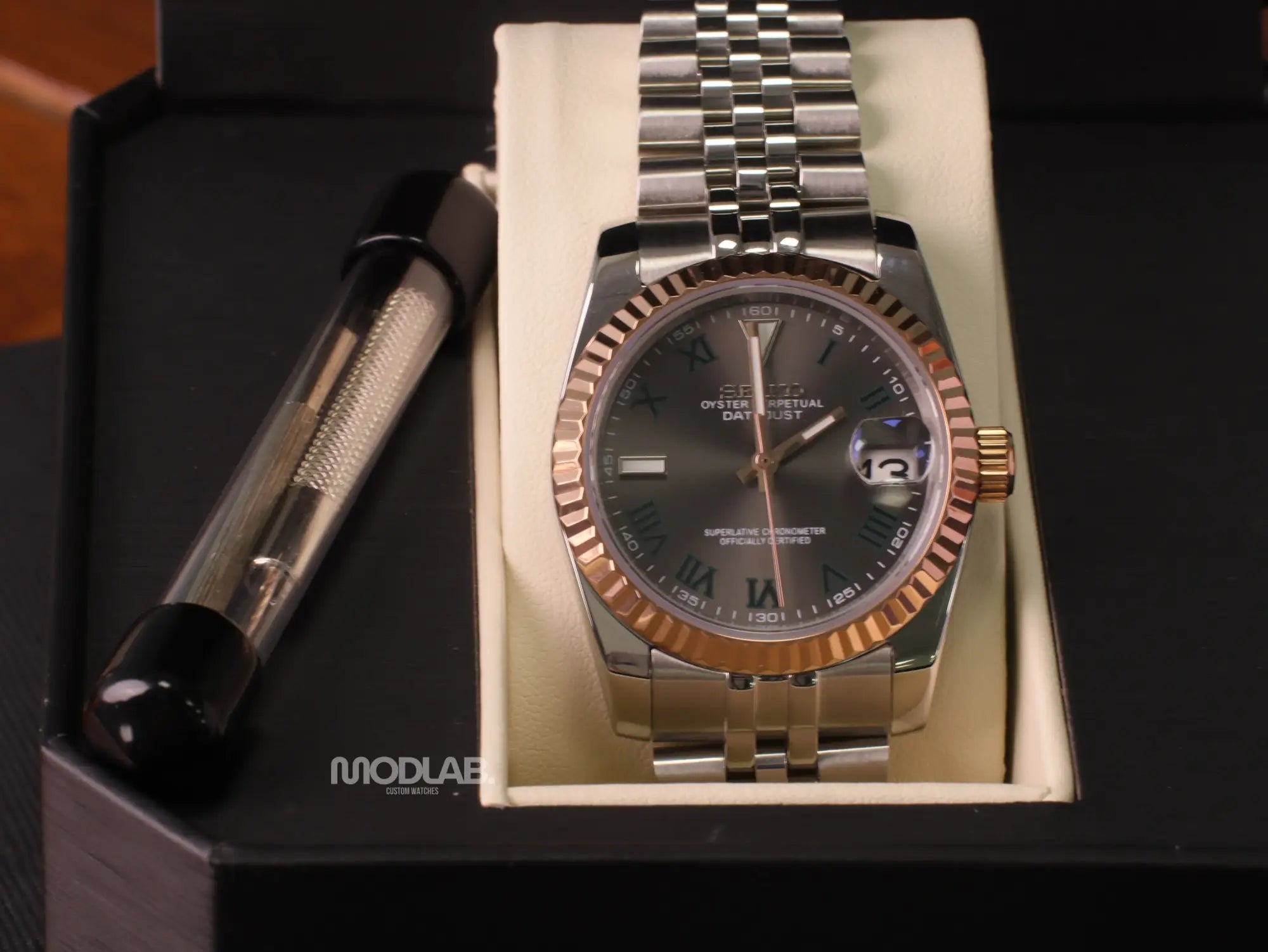 Seikojust | Wimbledon (Two Tone) - Datejust