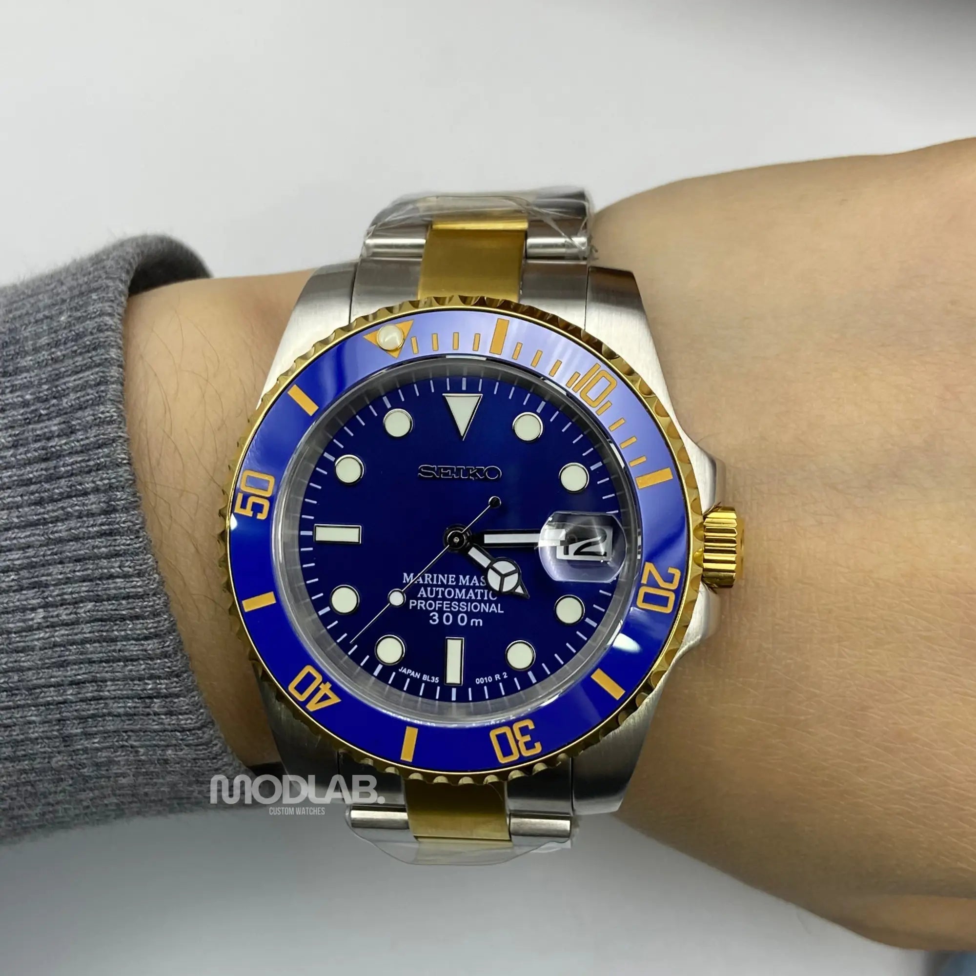 Seikomariner | Blue (Two Tones) - Submariner / GMT