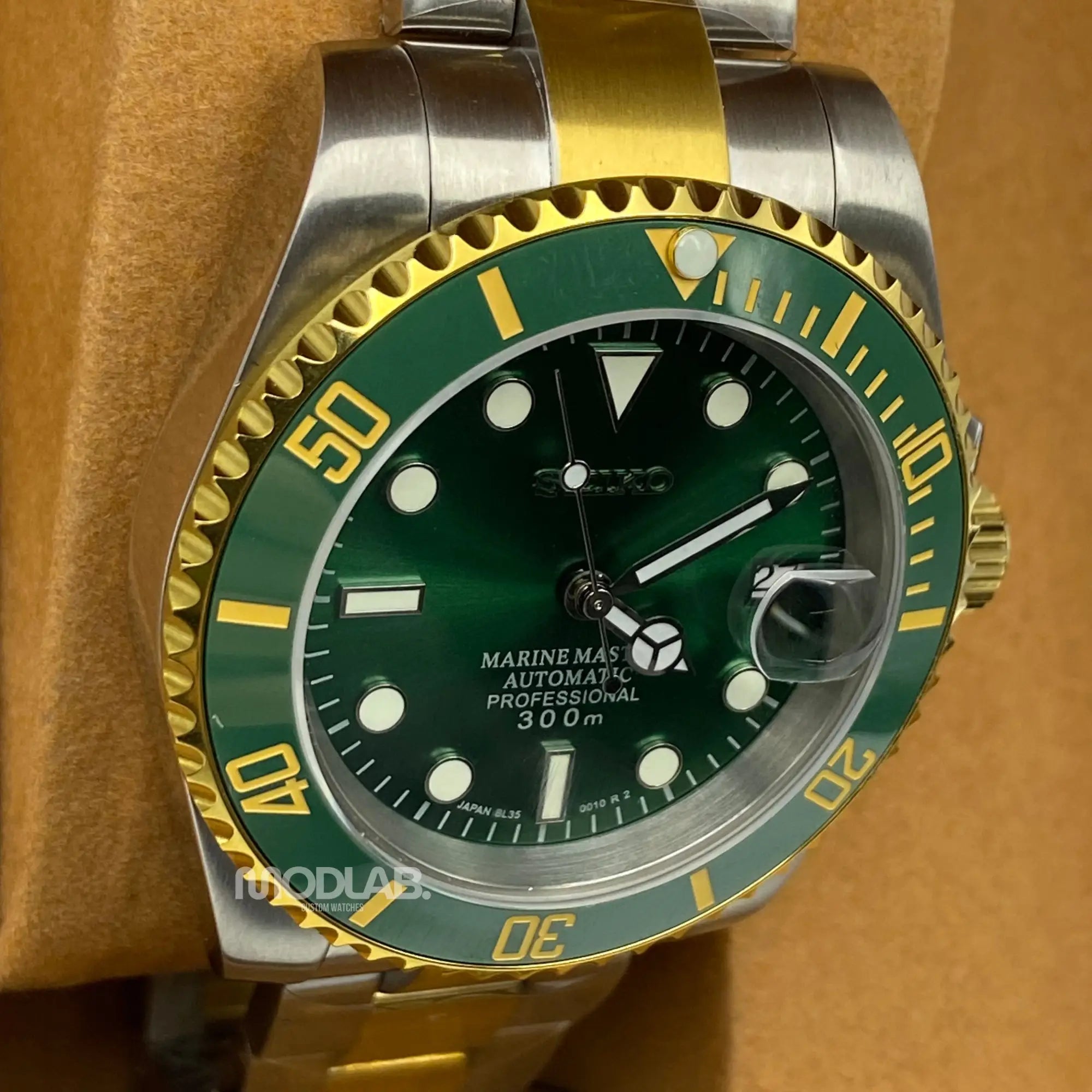 Seikomariner | Green (Two Tones) - Submariner / GMT
