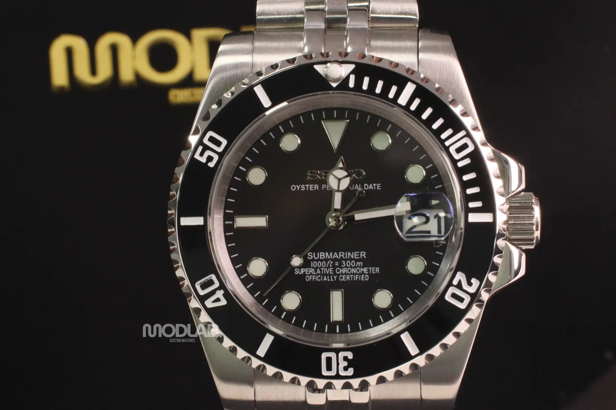 Seikomariner | Silver - Black - Submariner / GMT