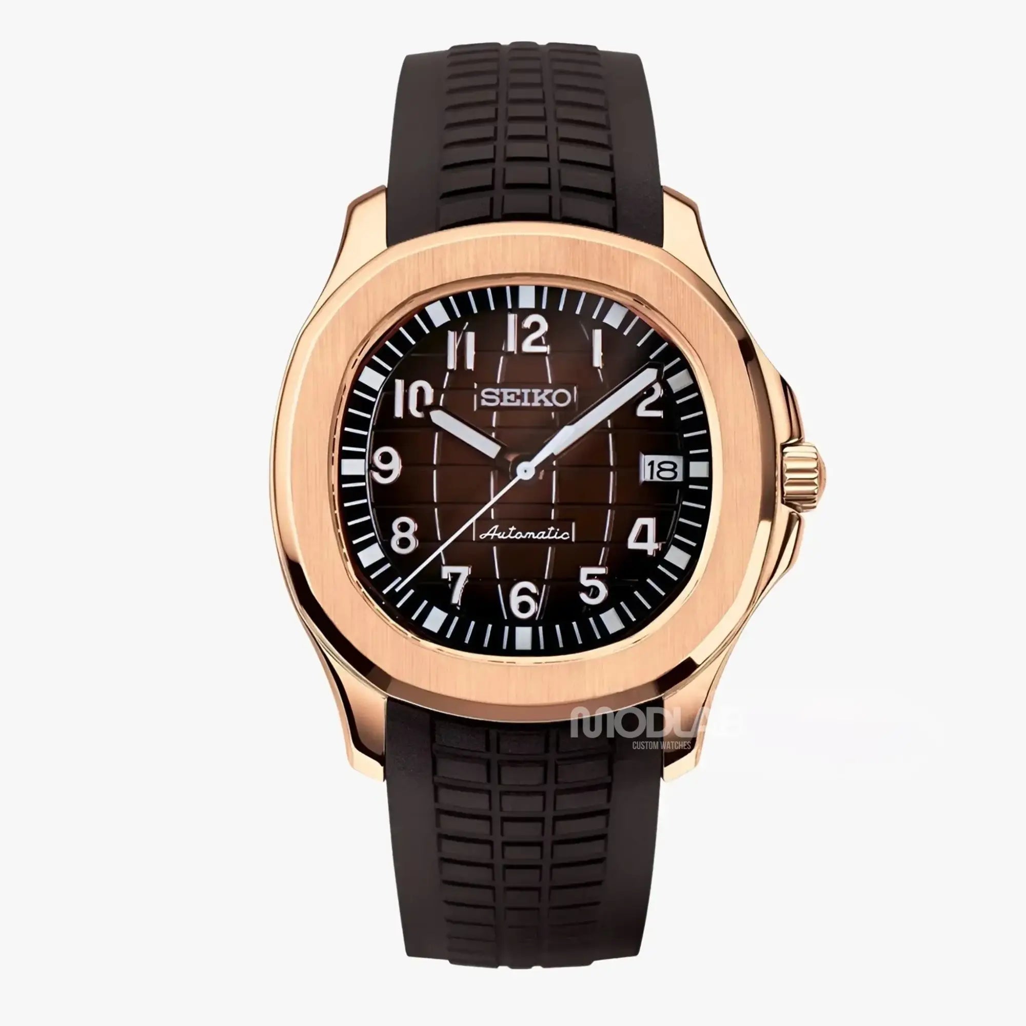 Seikonaut | Brown (Rose Gold) - Aquanaut