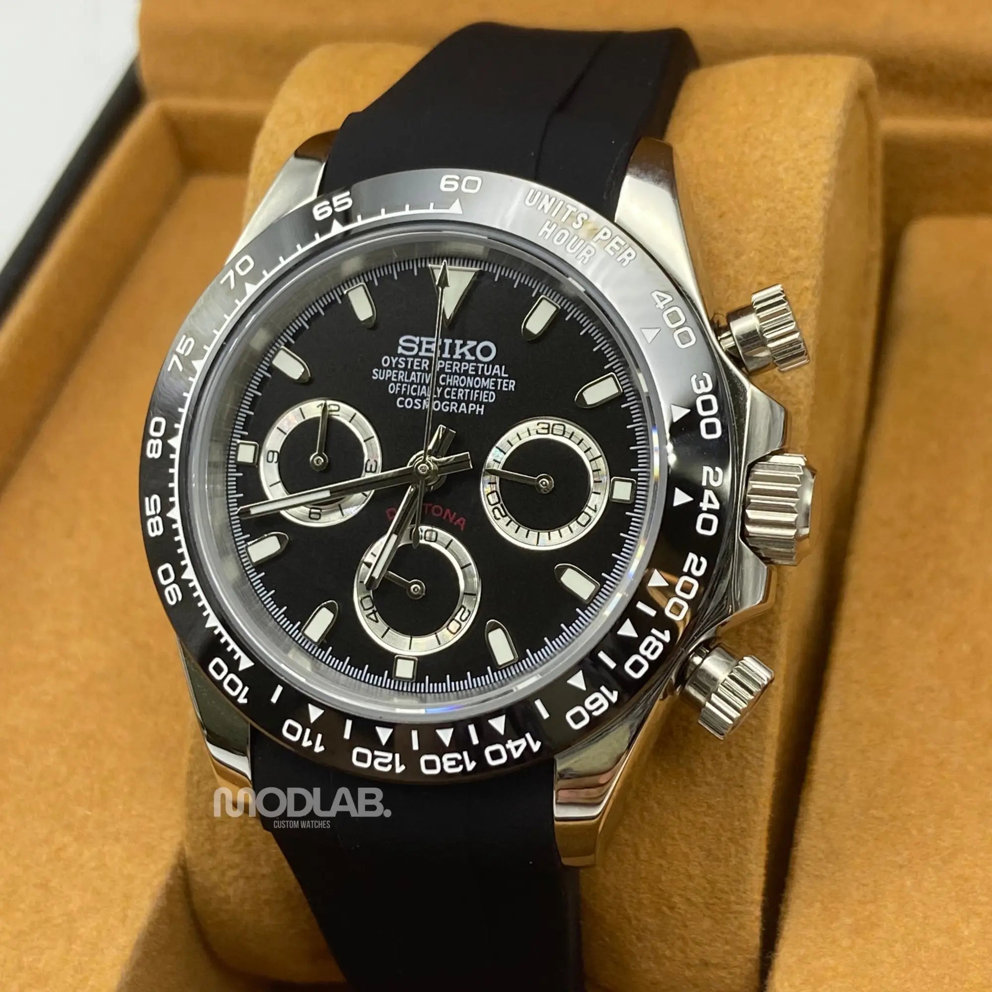 Seitona | Black Rubber - Daytona