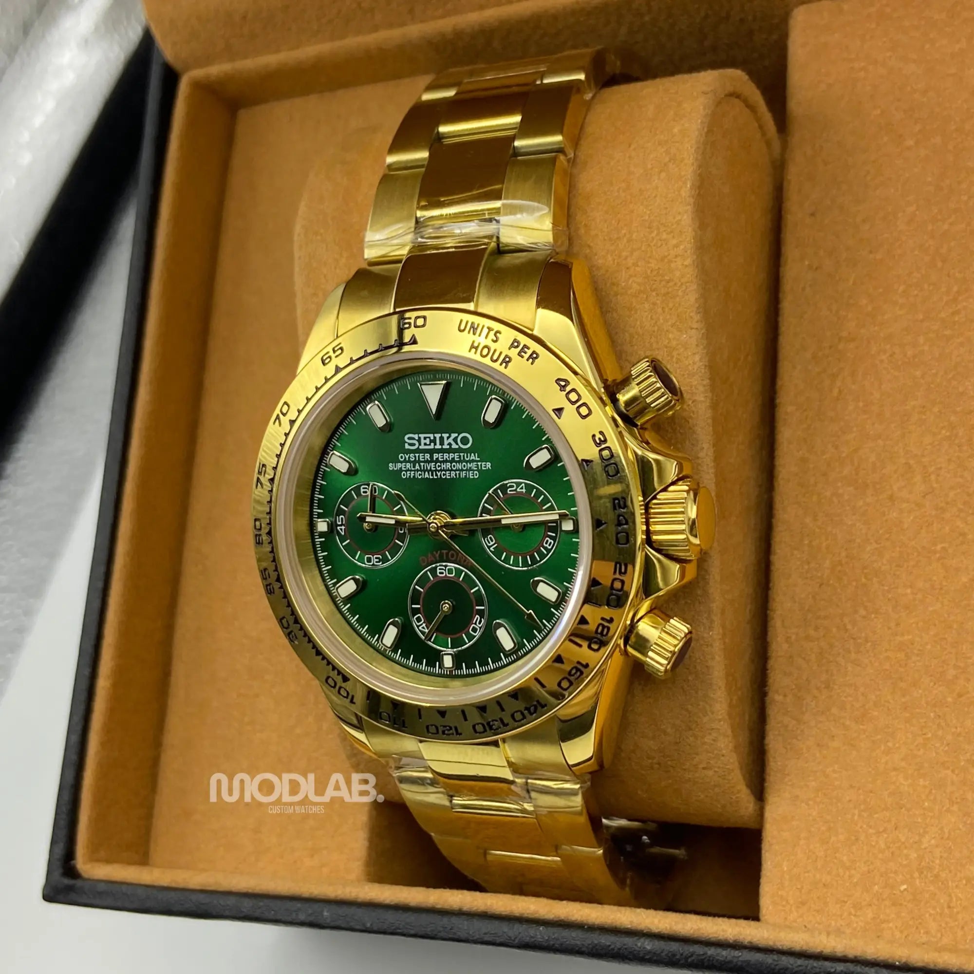 Seitona | Gold - Green - Daytona