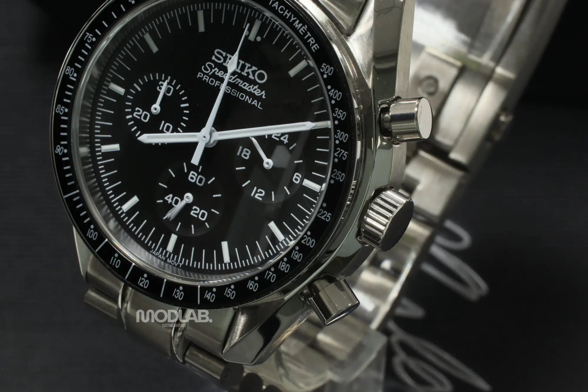 Speedseiko | Black - Speedmaster