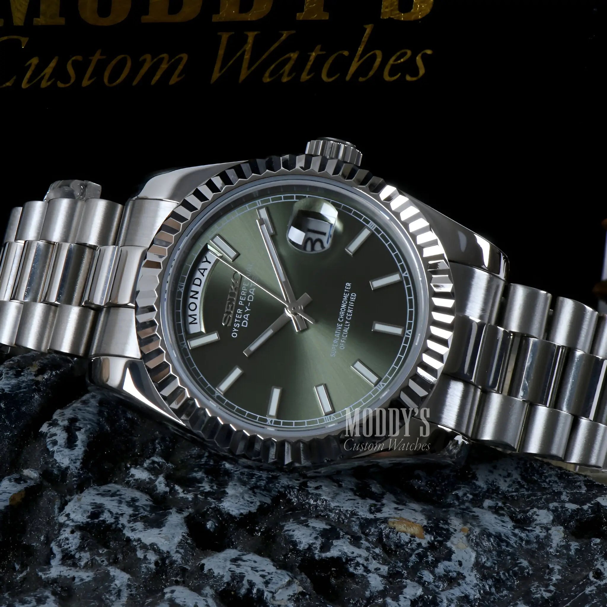 Seikojust | Daydate Mint Green