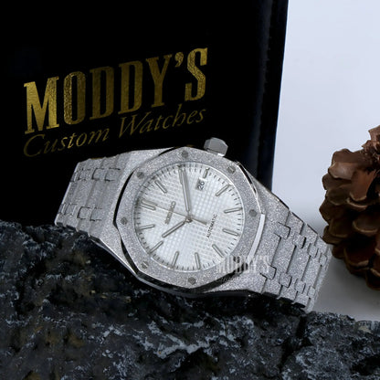 Royal Seikoak | White Iced Out