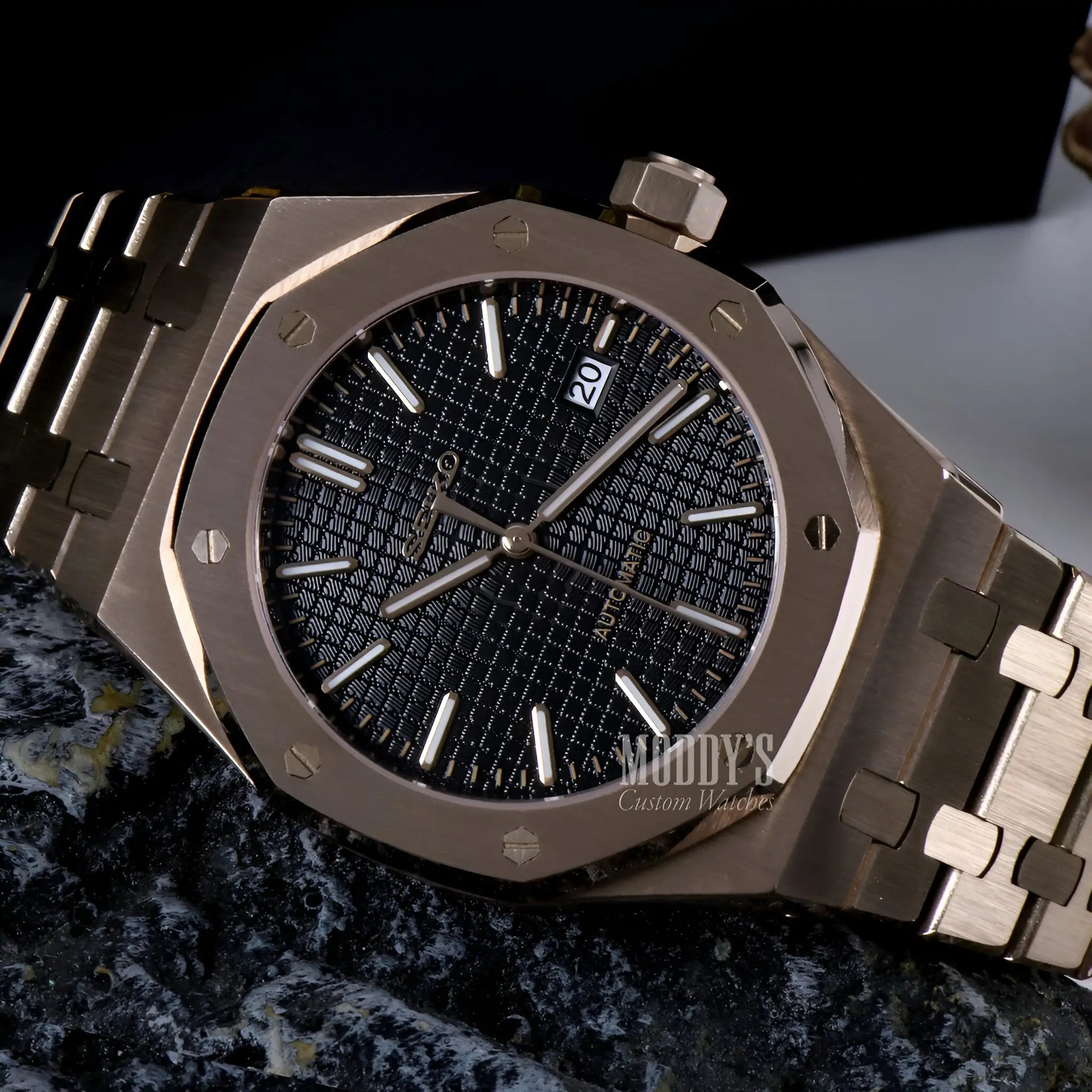 Royal Seikoak | Rose Gold Black
