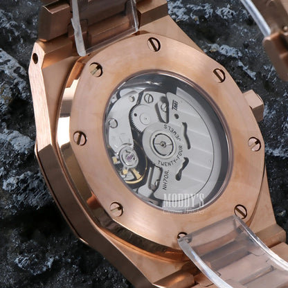 Royal Seikoak | Rose Gold Skeleton