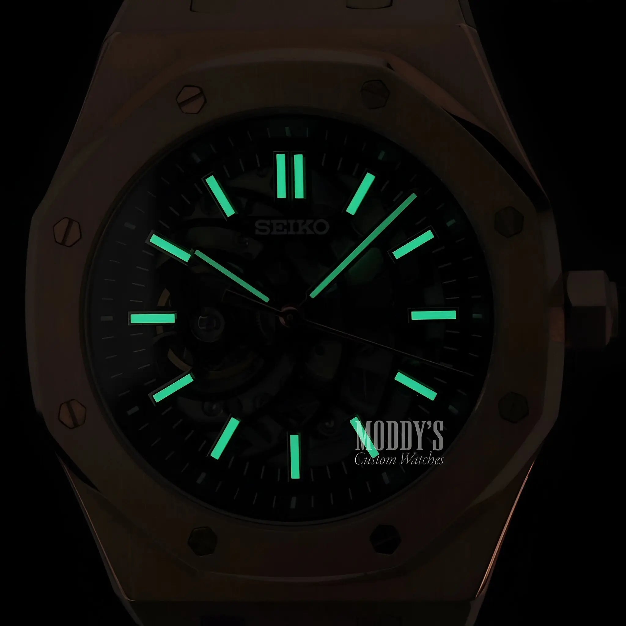 Royal Seikoak | Rose Gold Skeleton