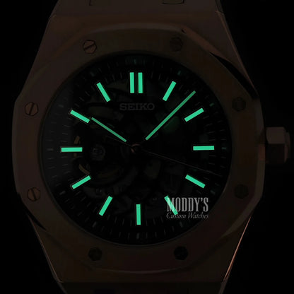 Royal Seikoak | Rose Gold Skeleton