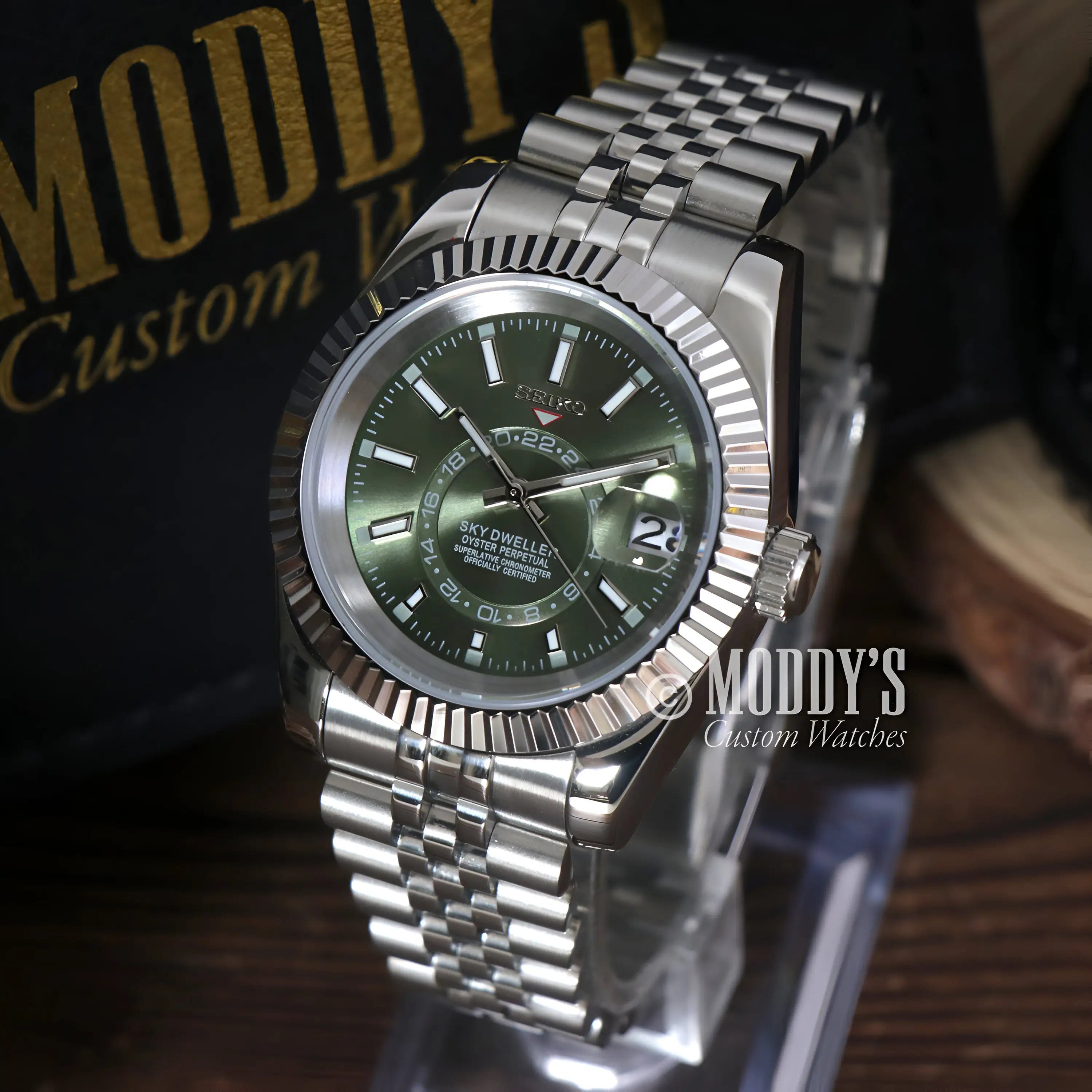 Seikojust | Sky Dweller Mint Green