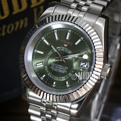 Seikojust | Sky Dweller Mint Green