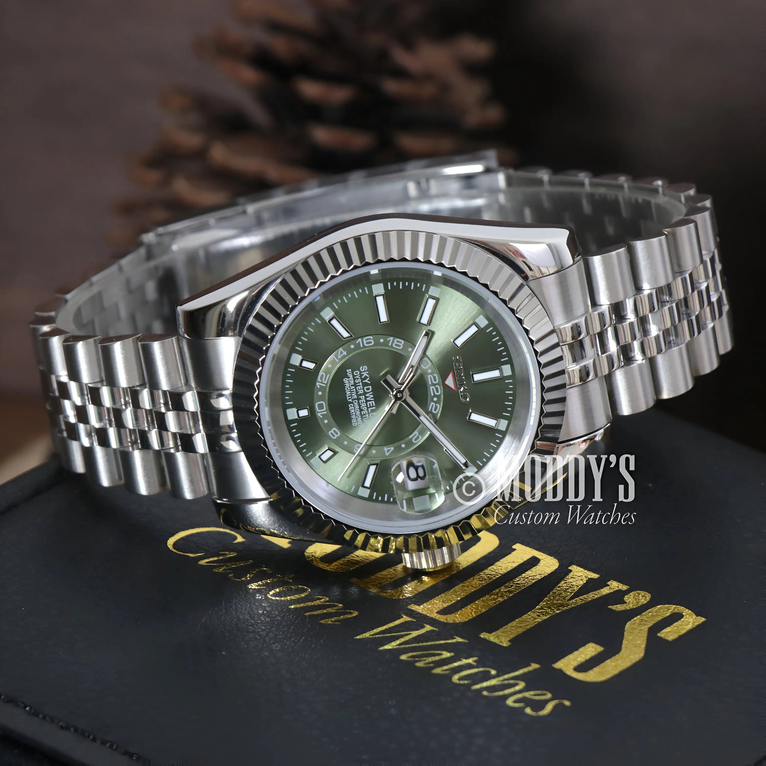 Seikojust | Sky Dweller Mint Green