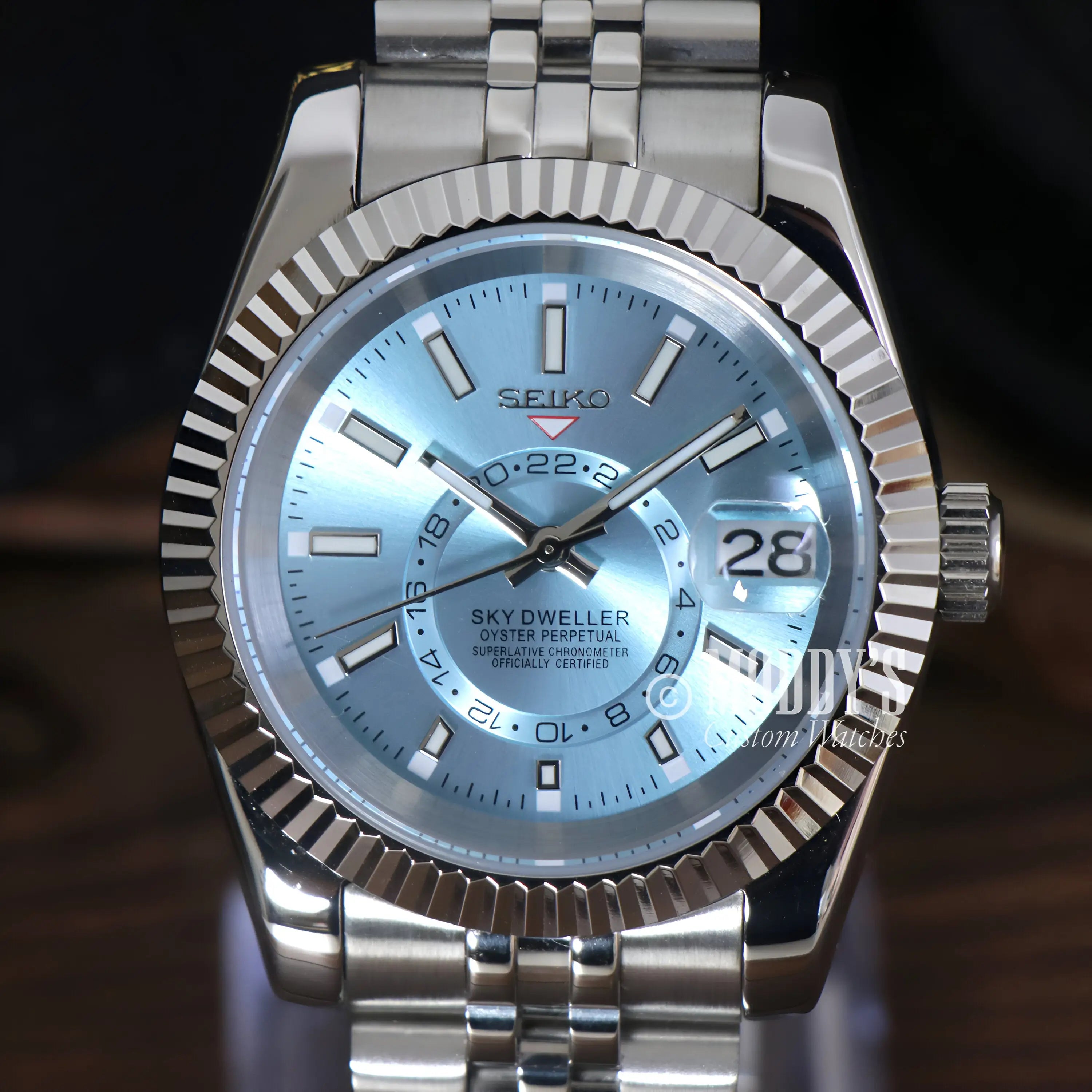 Seikojust | Sky Dweller Ice Blue