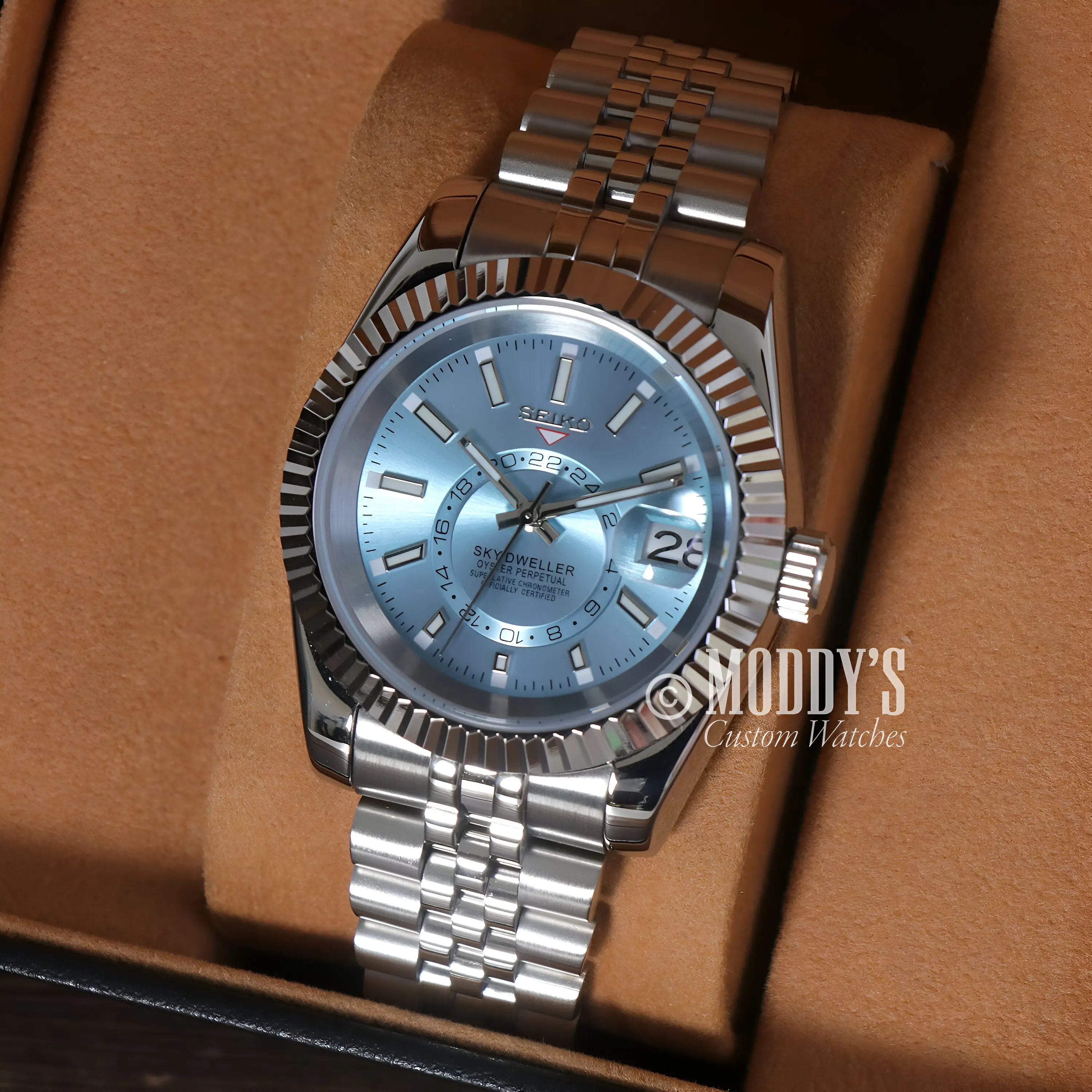 Seikojust | Sky Dweller Ice Blue