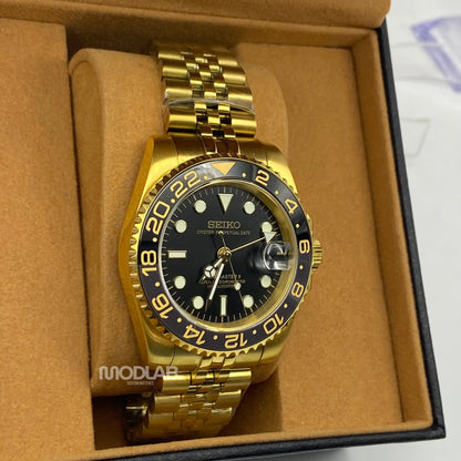 GMTeiko | Black - Gold - Submariner / GMT