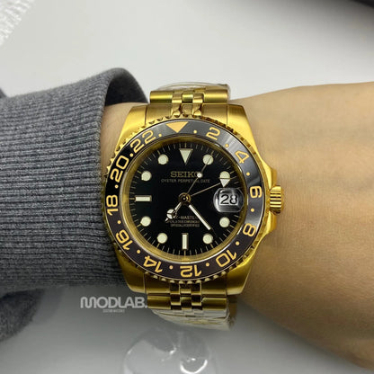 GMTeiko | Black - Gold - Submariner / GMT
