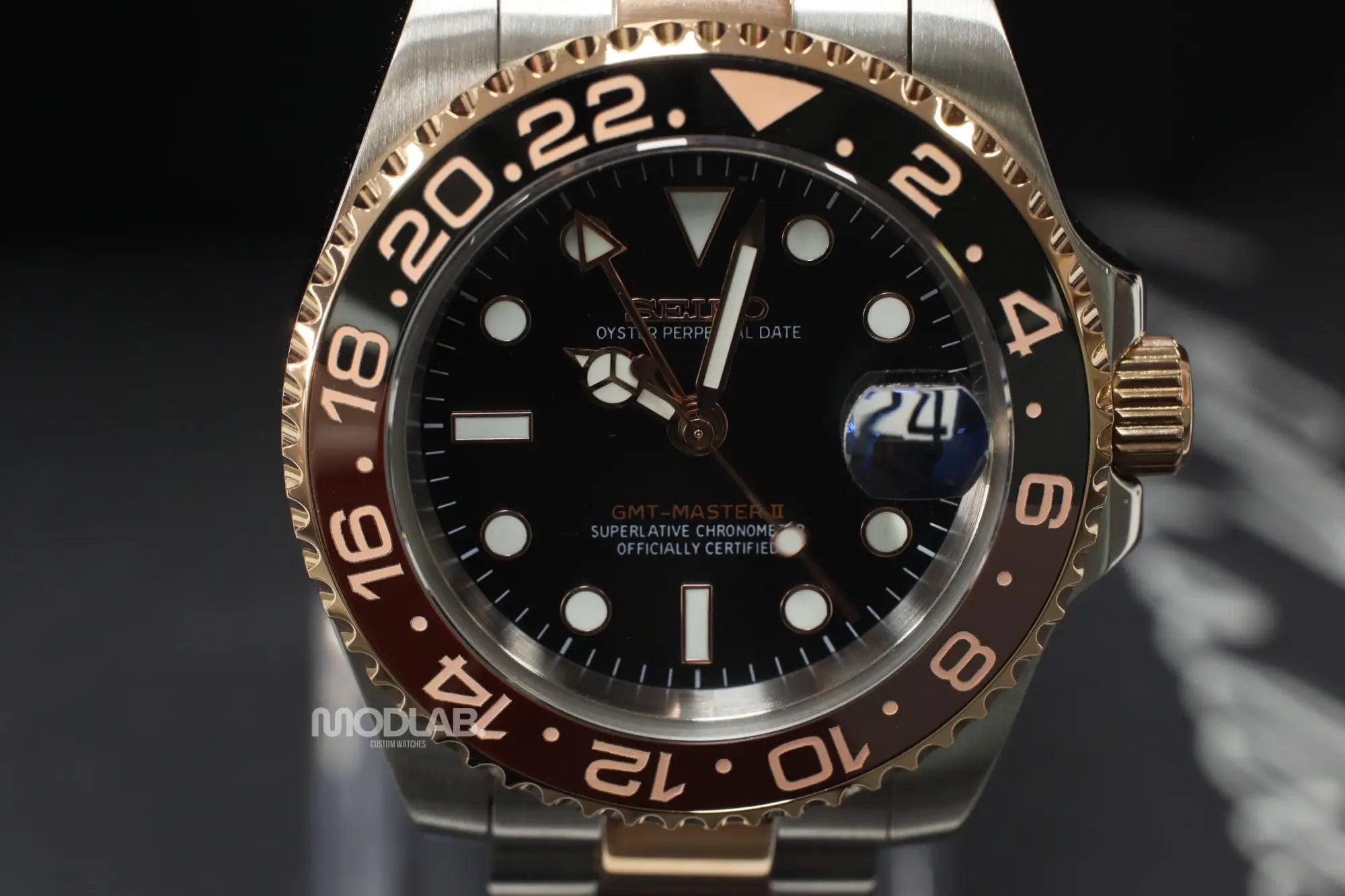 GMTeiko | Rose Gold Rootbeer - Submariner / GMT