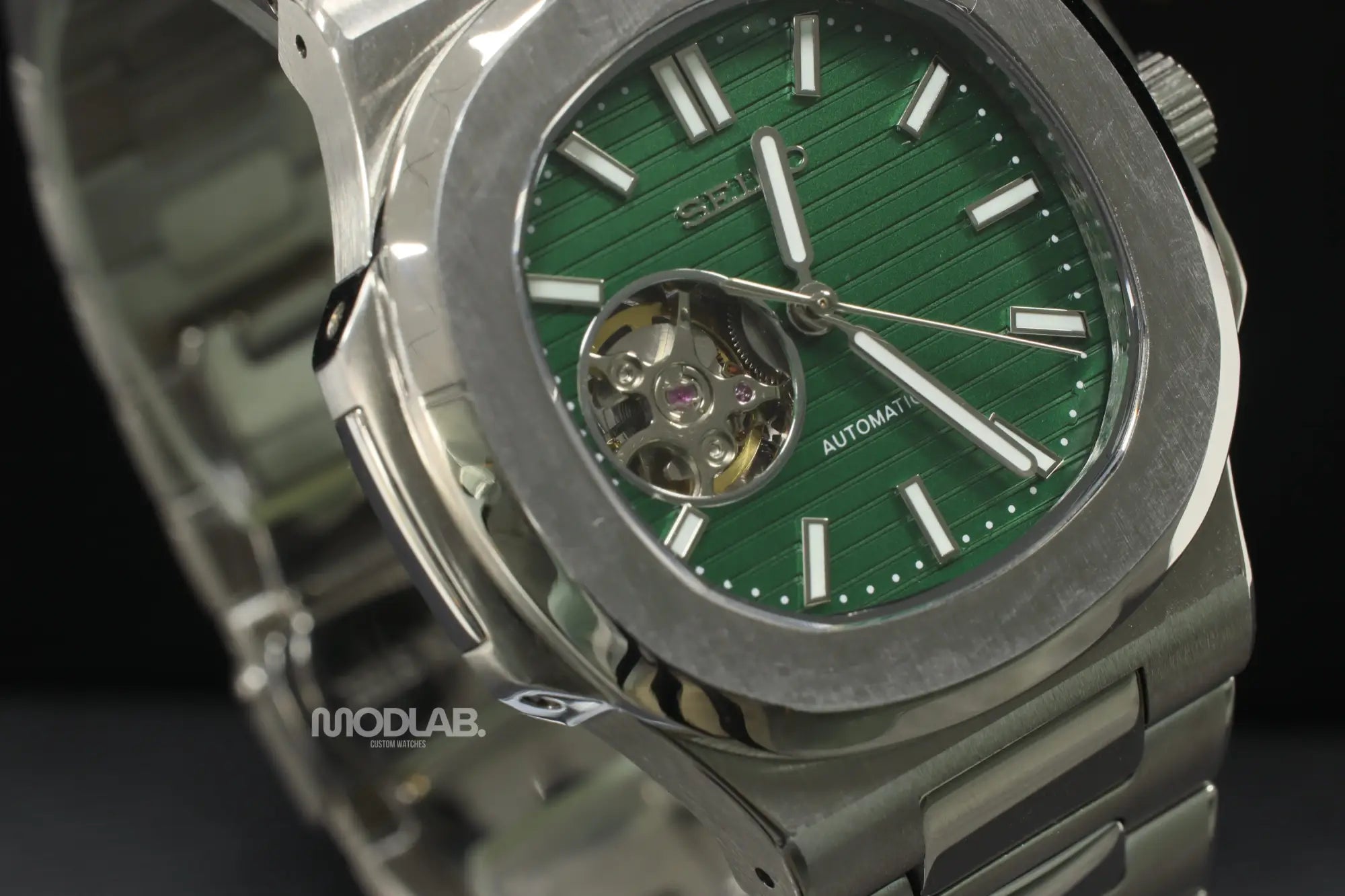 Nautiko | Olive Green Open Movement - Nautilus