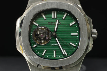 Nautiko | Olive Green Open Movement - Nautilus