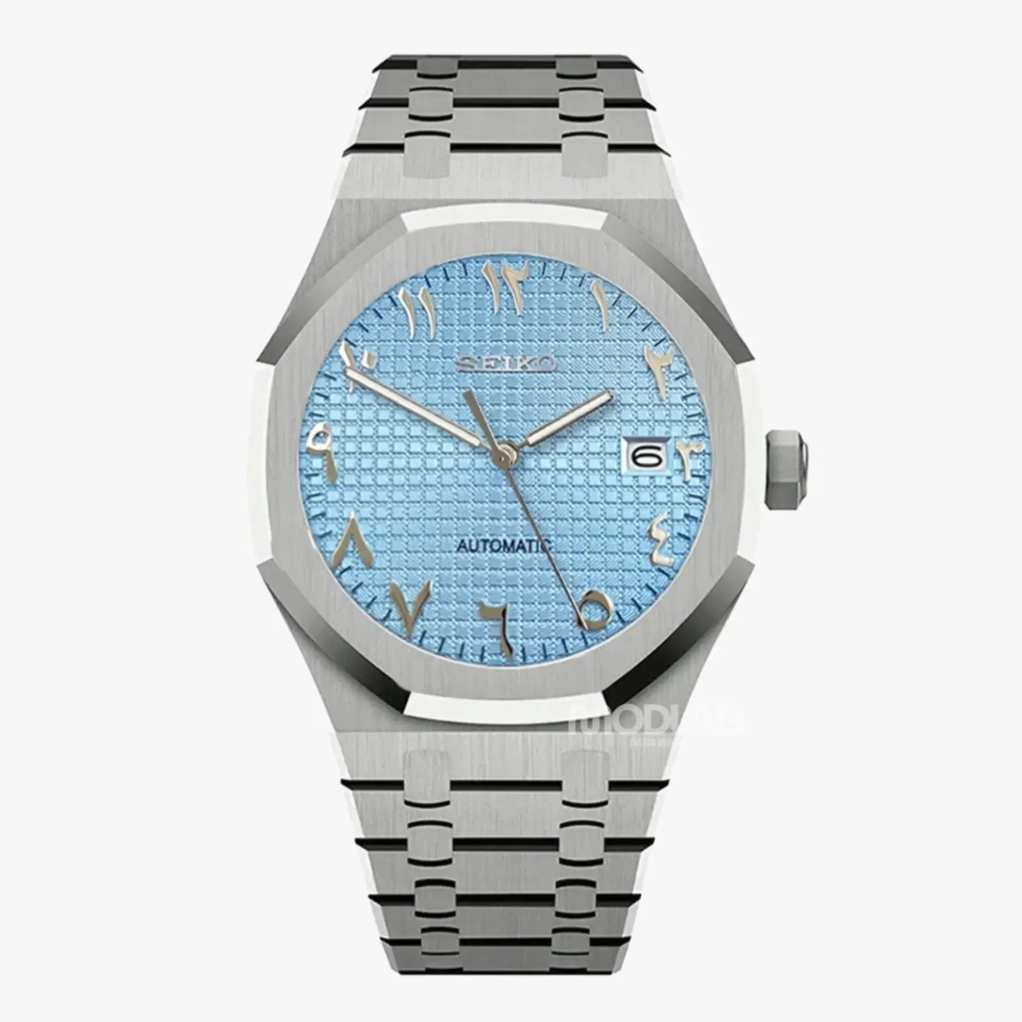 Royal Seikoak | Arabic Ice Blue - Royal Oak