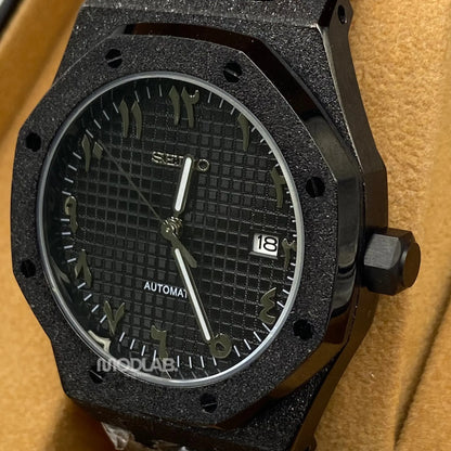 Royal Seikoak | Diamond Arabic Black - Royal Oak