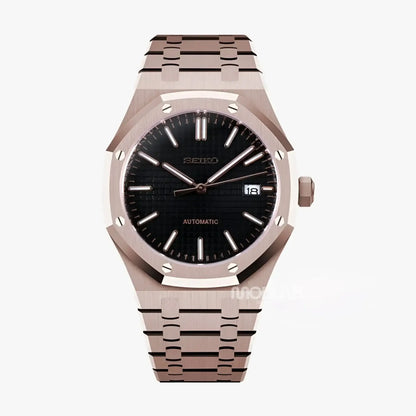 Royal Seikoak | Rose Gold Black - Royal Oak