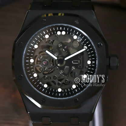 Royal Seikoak | Skeleton Full Black