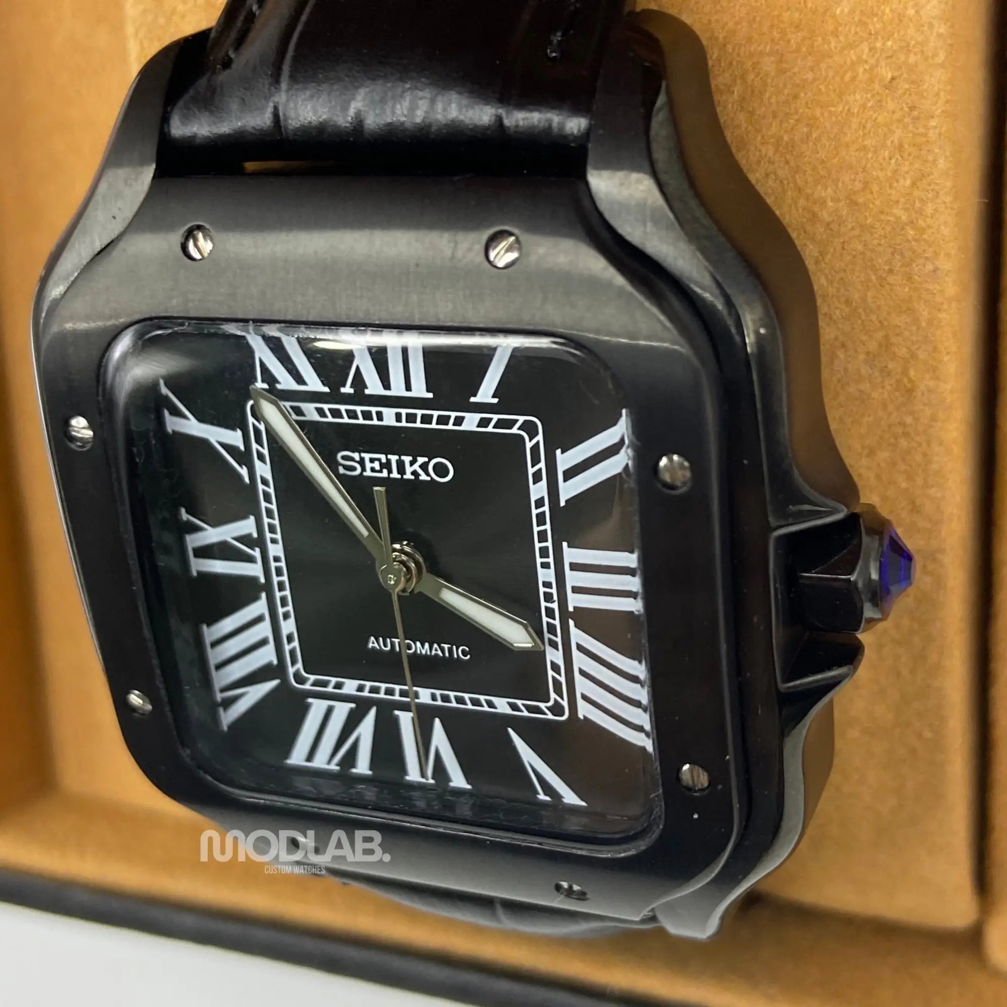 Santeiko | Black Leather - Santos