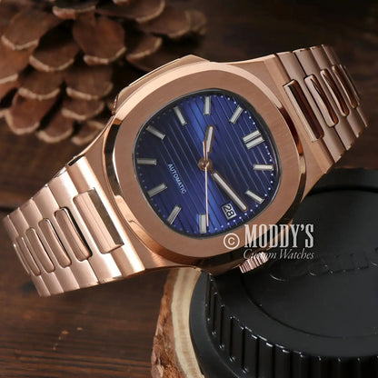 Nautiko | Rose Gold Royal Blue