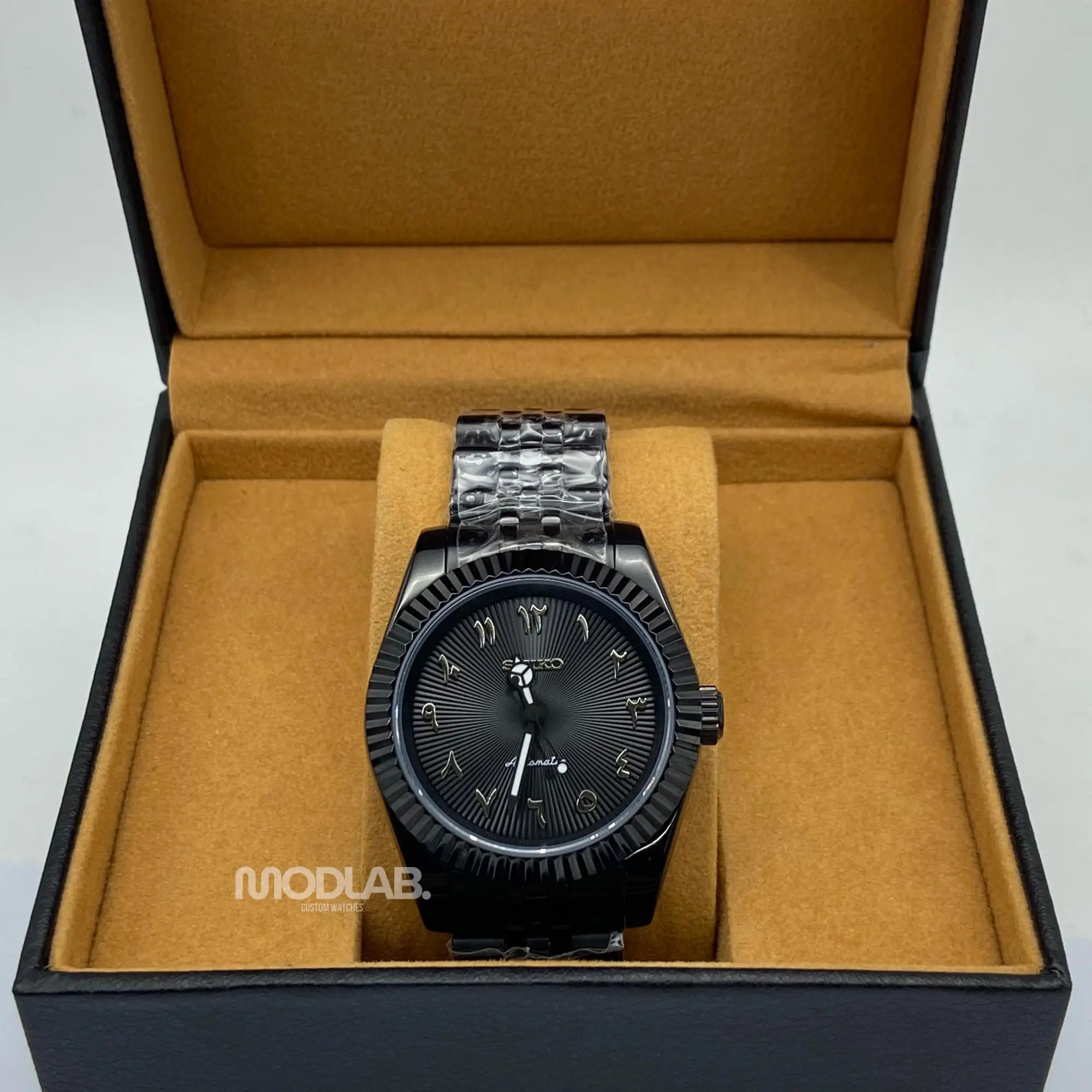 Seikojust | Arabic Full Black - Datejust