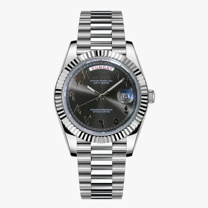 Seikojust | Daydate Arabic Deep Grey - Datejust